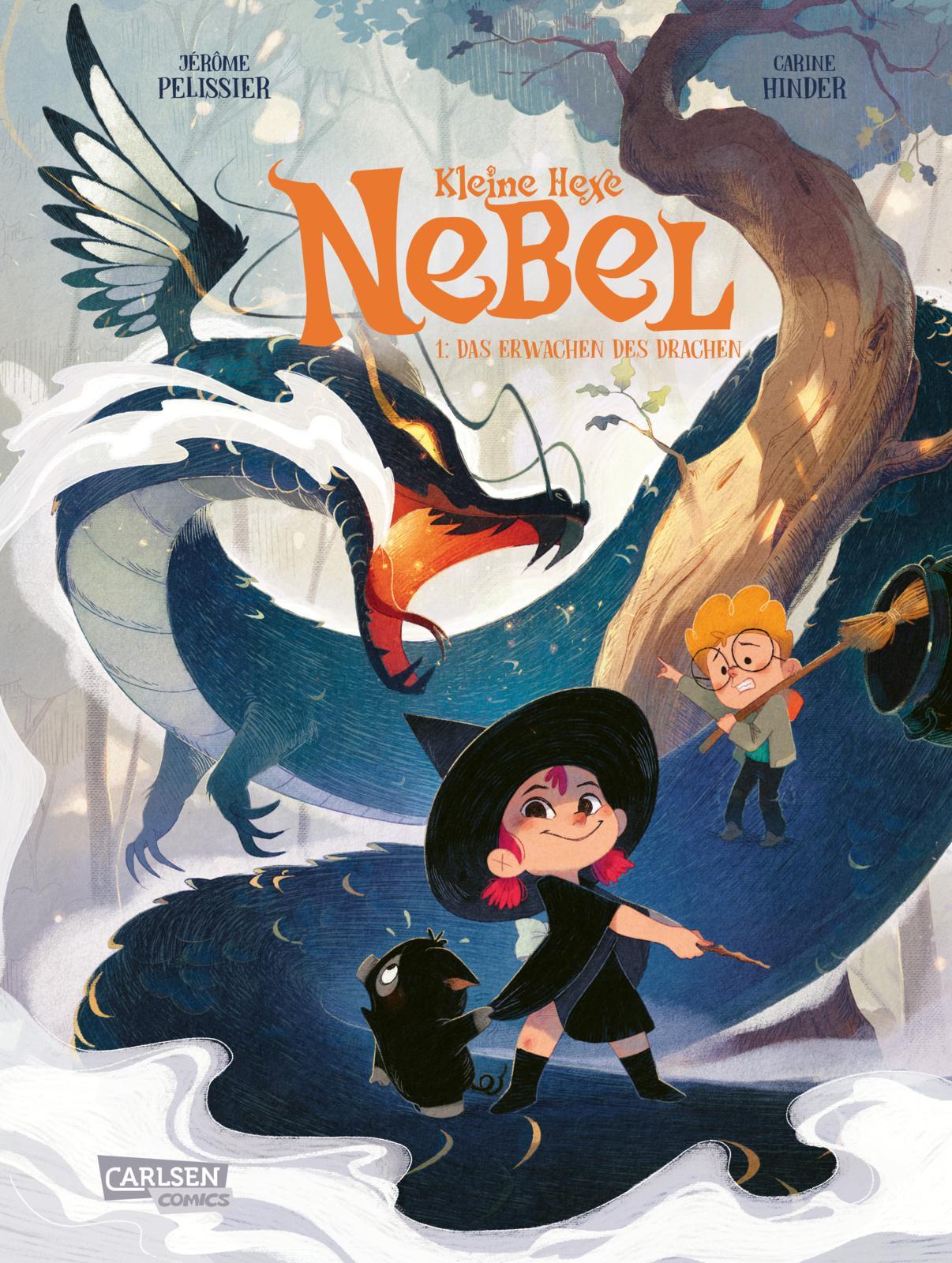 Vorderes Coverbild Kleine Hexe Nebel 1: Das Erwachen des Drachen