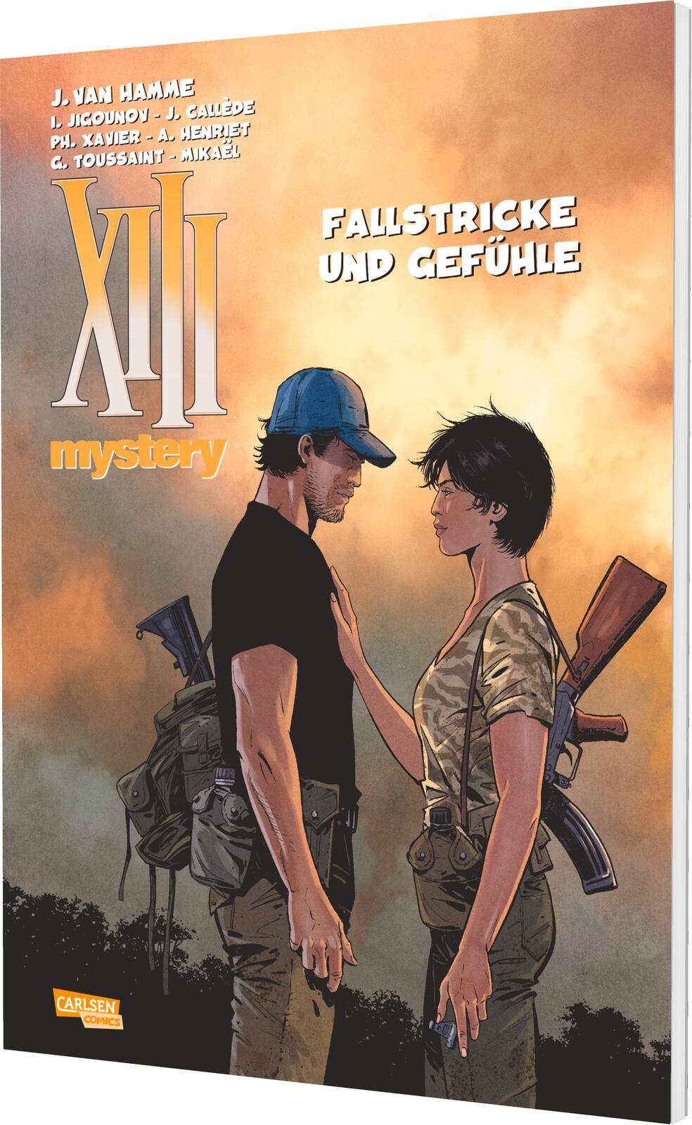 Vorderes Coverbild XIII Mystery 14: Fallstricke und Gefühle