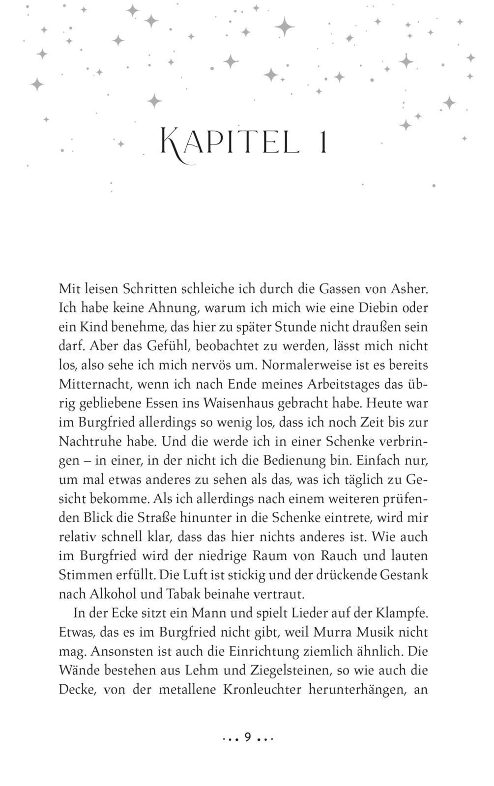 Beispielinhalt (Bild) Legacy of Stars 1: Gezeichnetes Schicksal