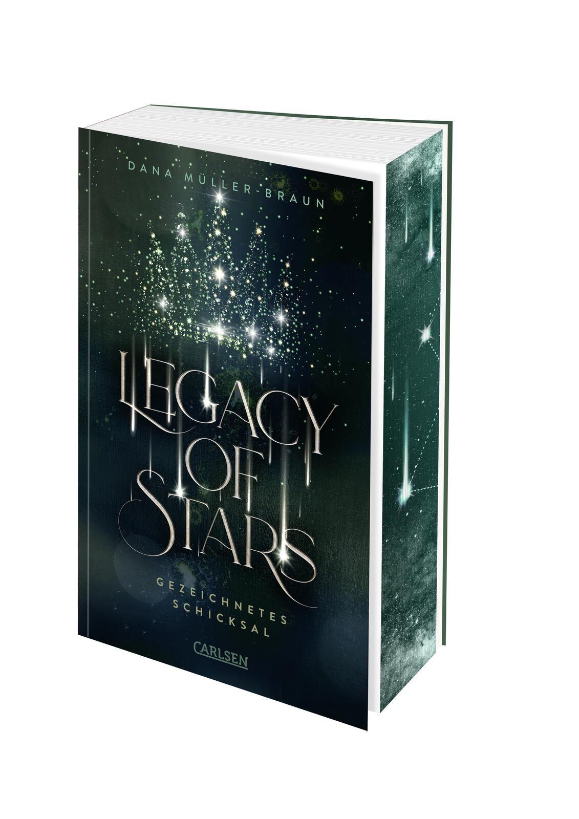 Vorderes Coverbild Legacy of Stars 1: Gezeichnetes Schicksal