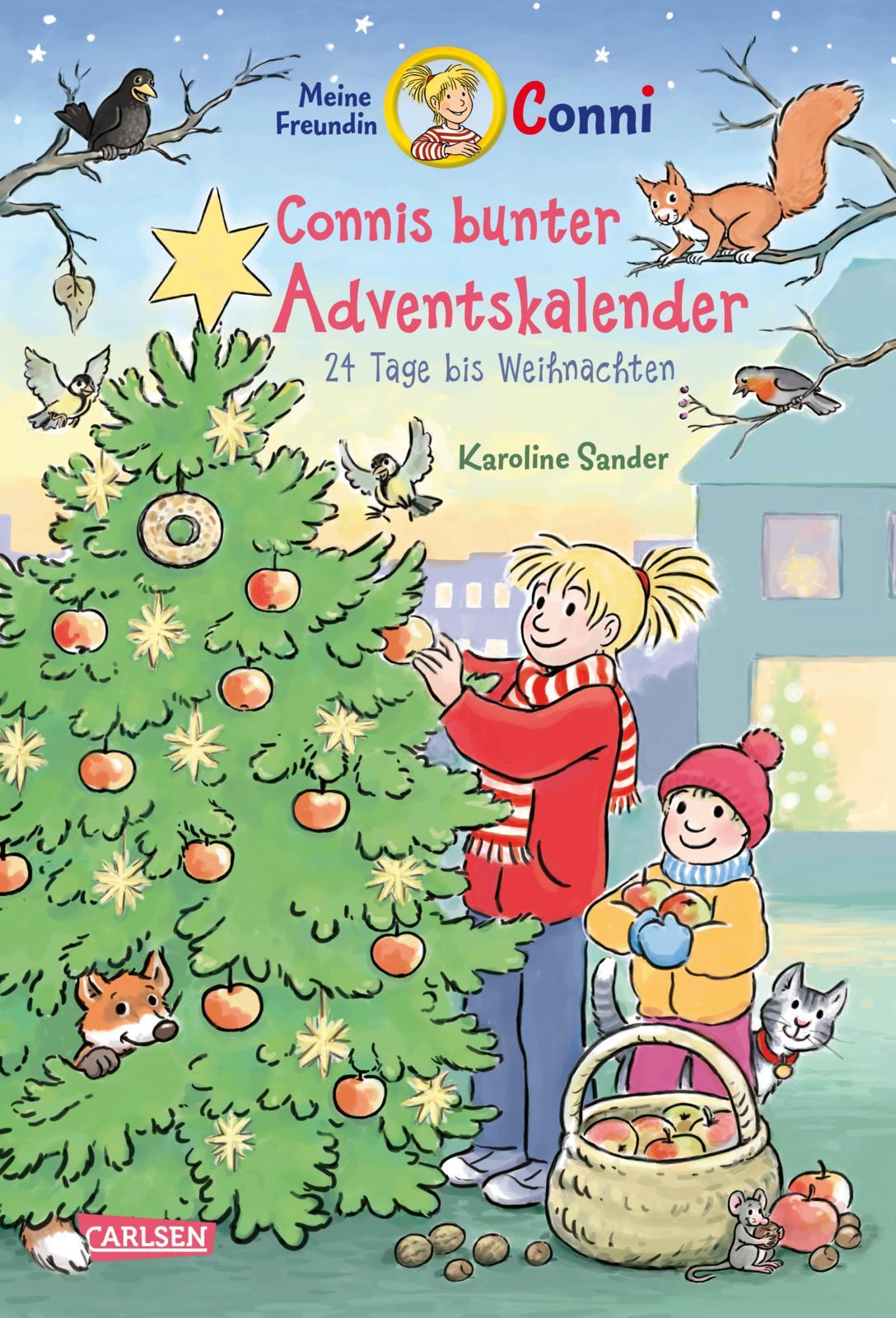 Vorderes Coverbild Meine Freundin Conni - Connis bunter Adventskalender