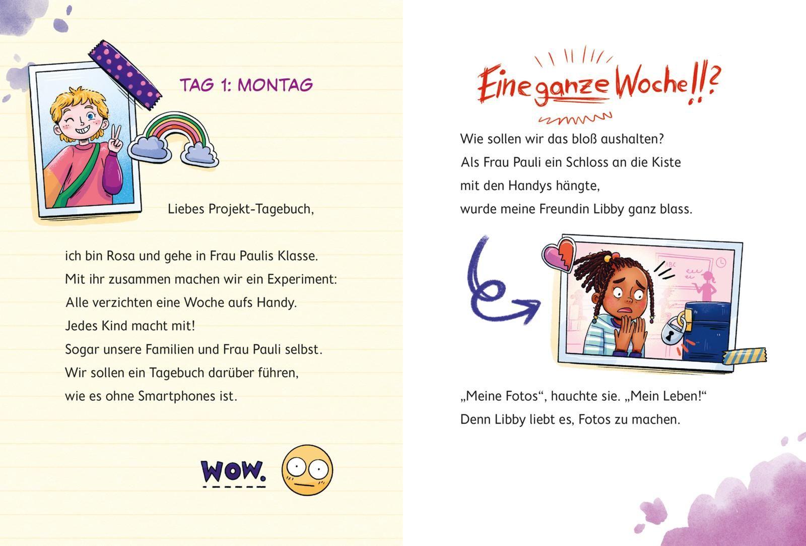 Beispielinhalt (Bild) Hilfe! Eine Woche ohne Handy