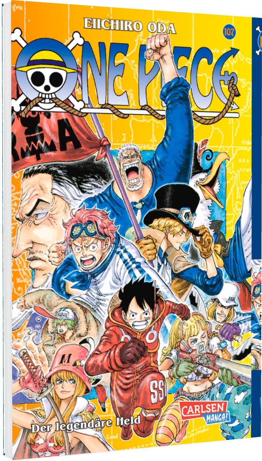 Vorderes Coverbild One Piece 107