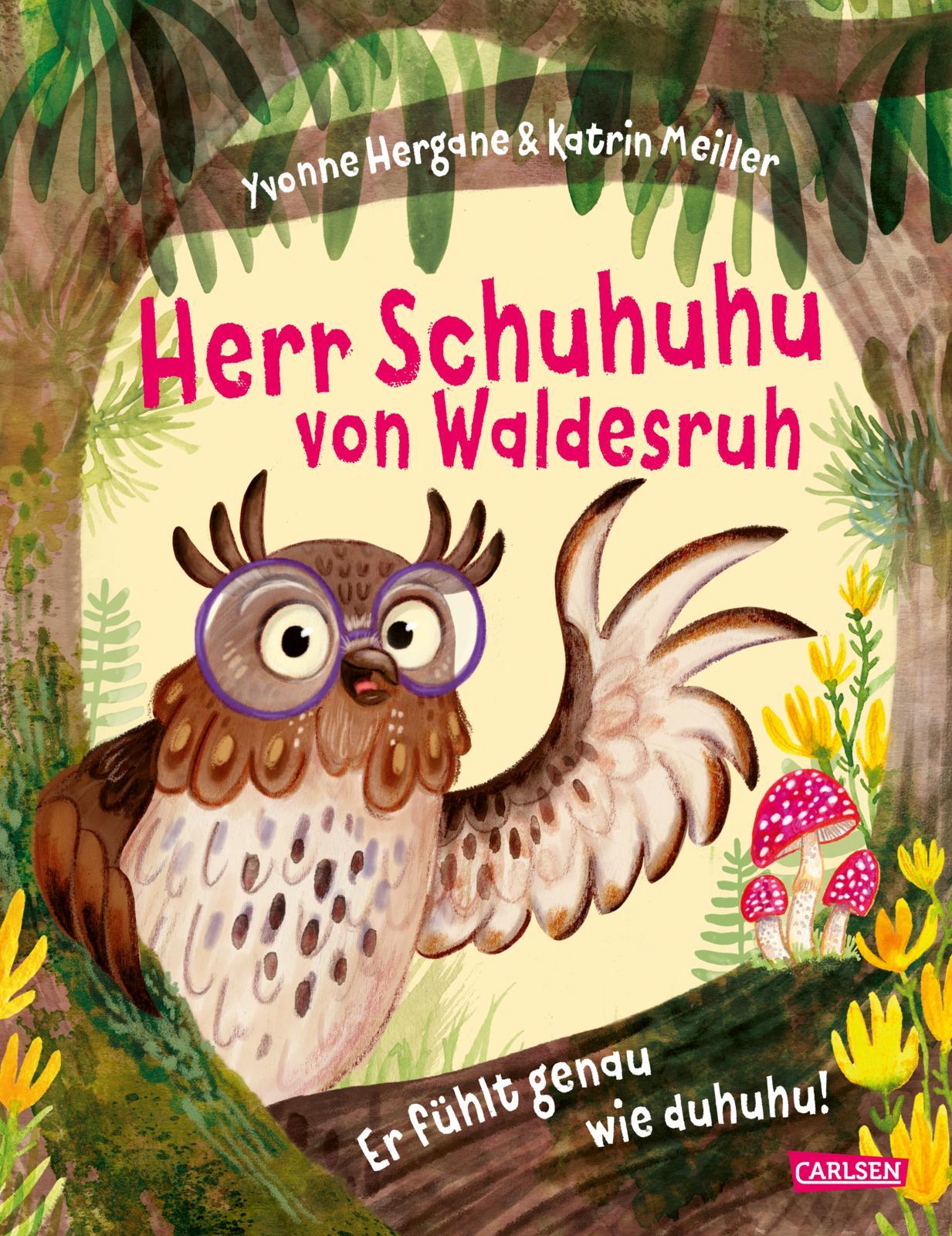 Vorderes Coverbild Herr Schuhuhu von Waldesruh