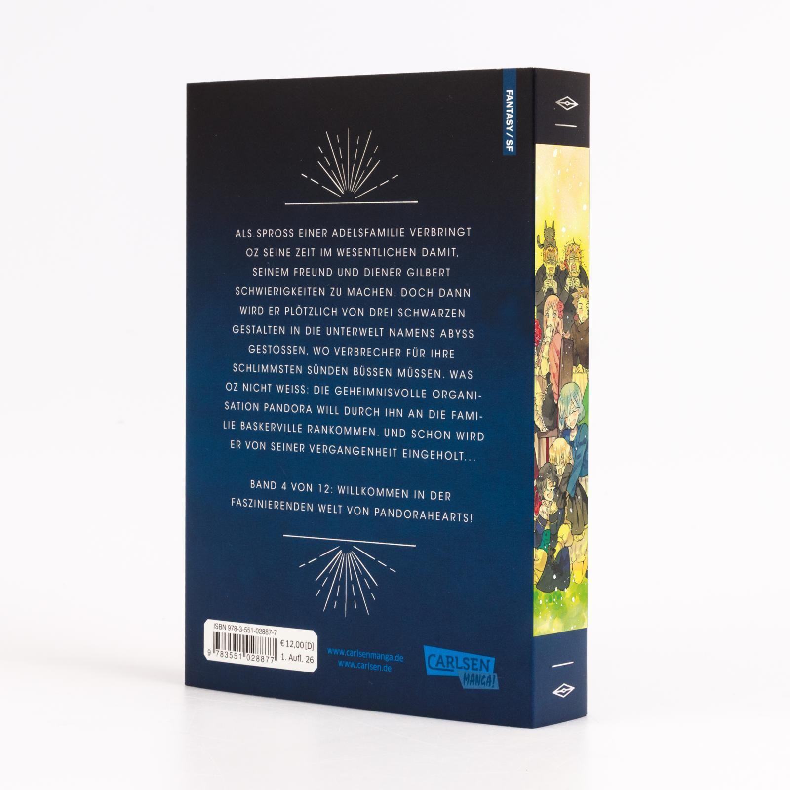 Beispielinhalt (Bild) PandoraHearts Pearls 4