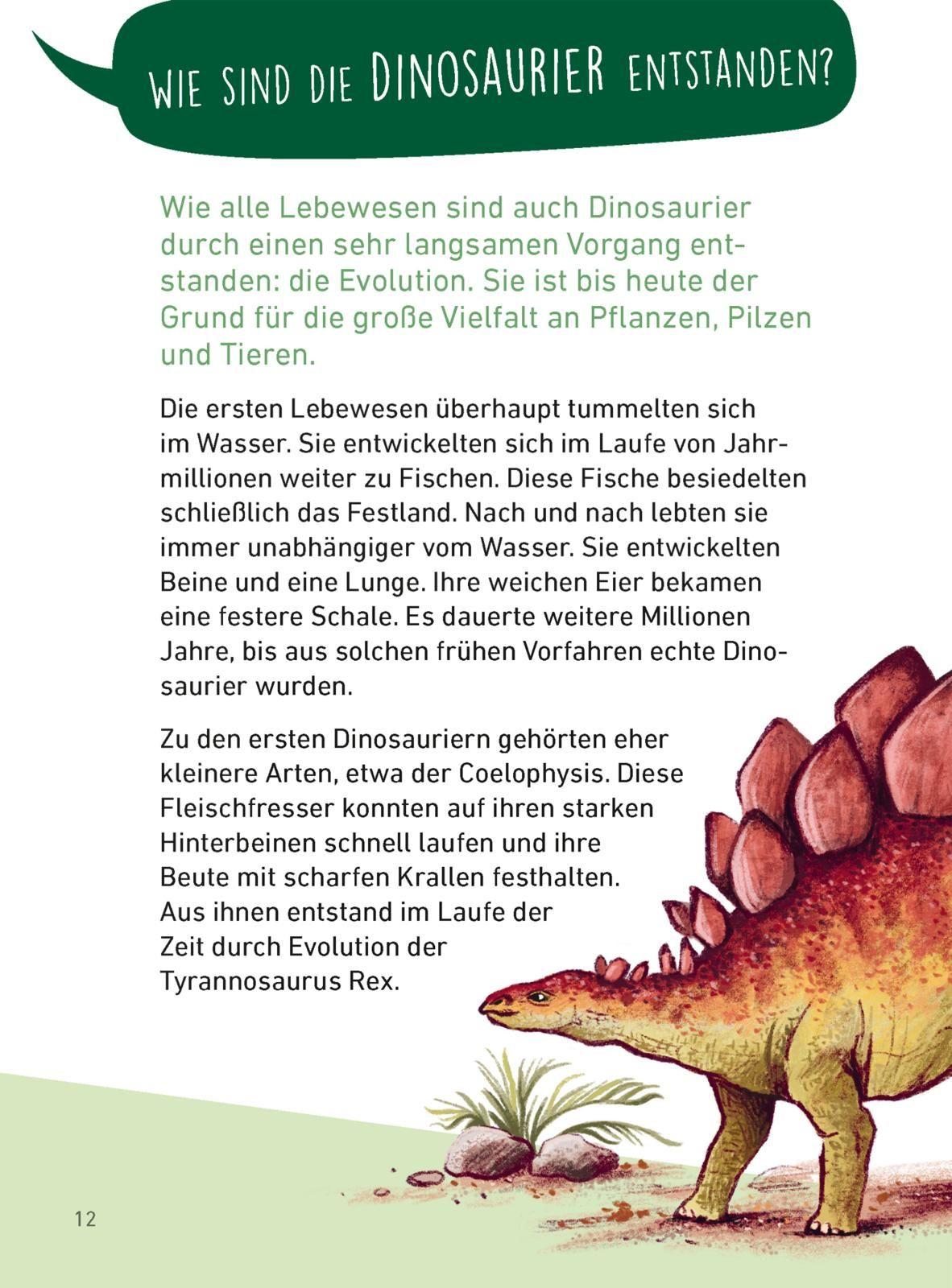 Beispielinhalt (Bild) Frag doch mal ... die Maus: Die wichtigsten Fragen zu Dinosauriern
