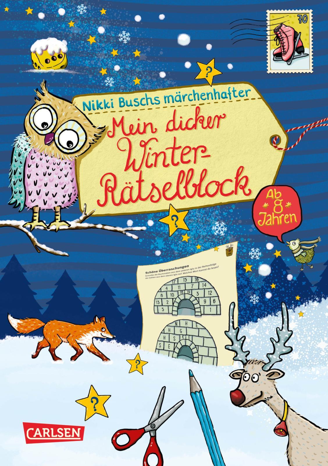 Vorderes Coverbild Mein dicker Winter-Rätselblock
