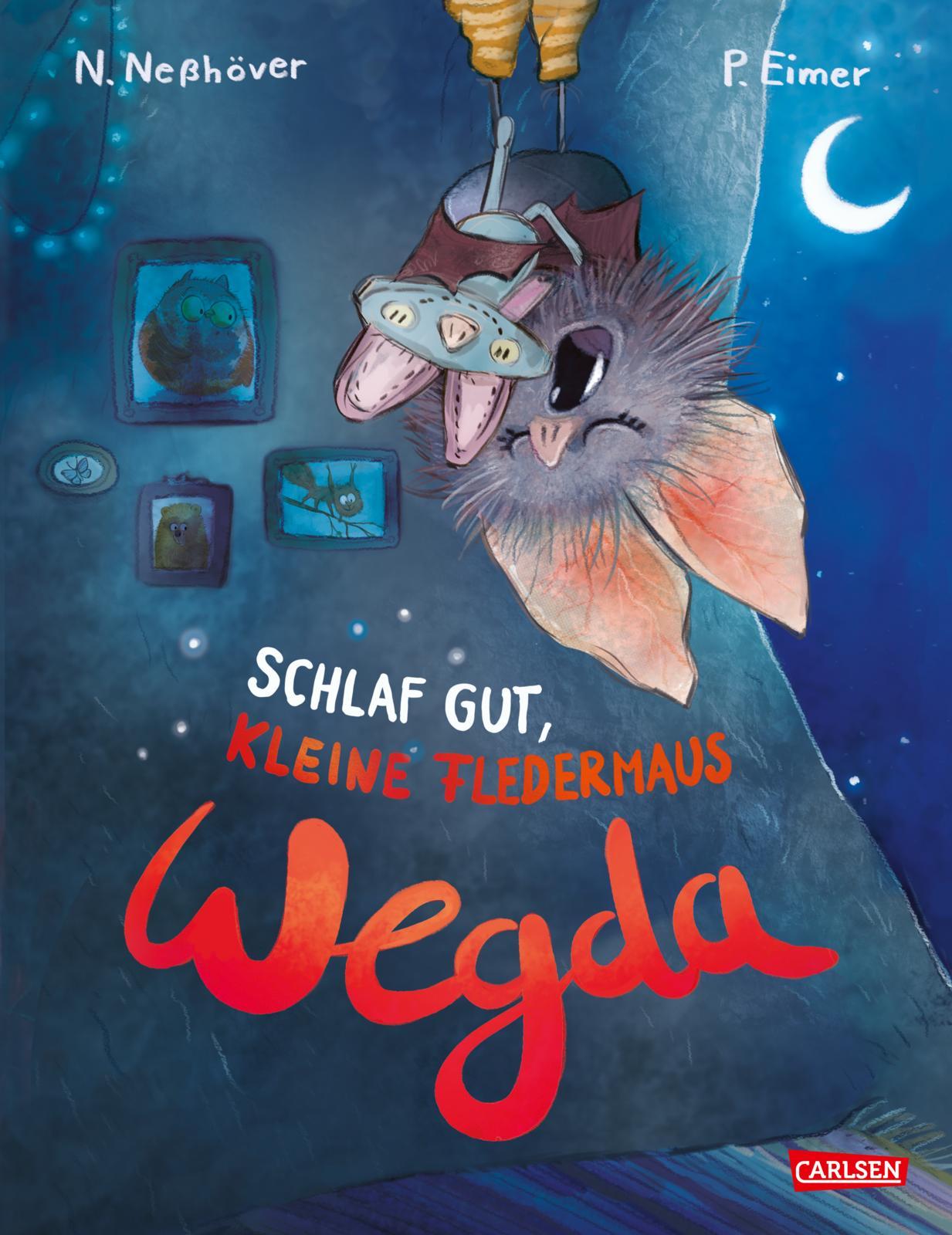 Vorderes Coverbild Die kleine Fledermaus Wegda: Schlaf gut, kleine Fledermaus Wegda!