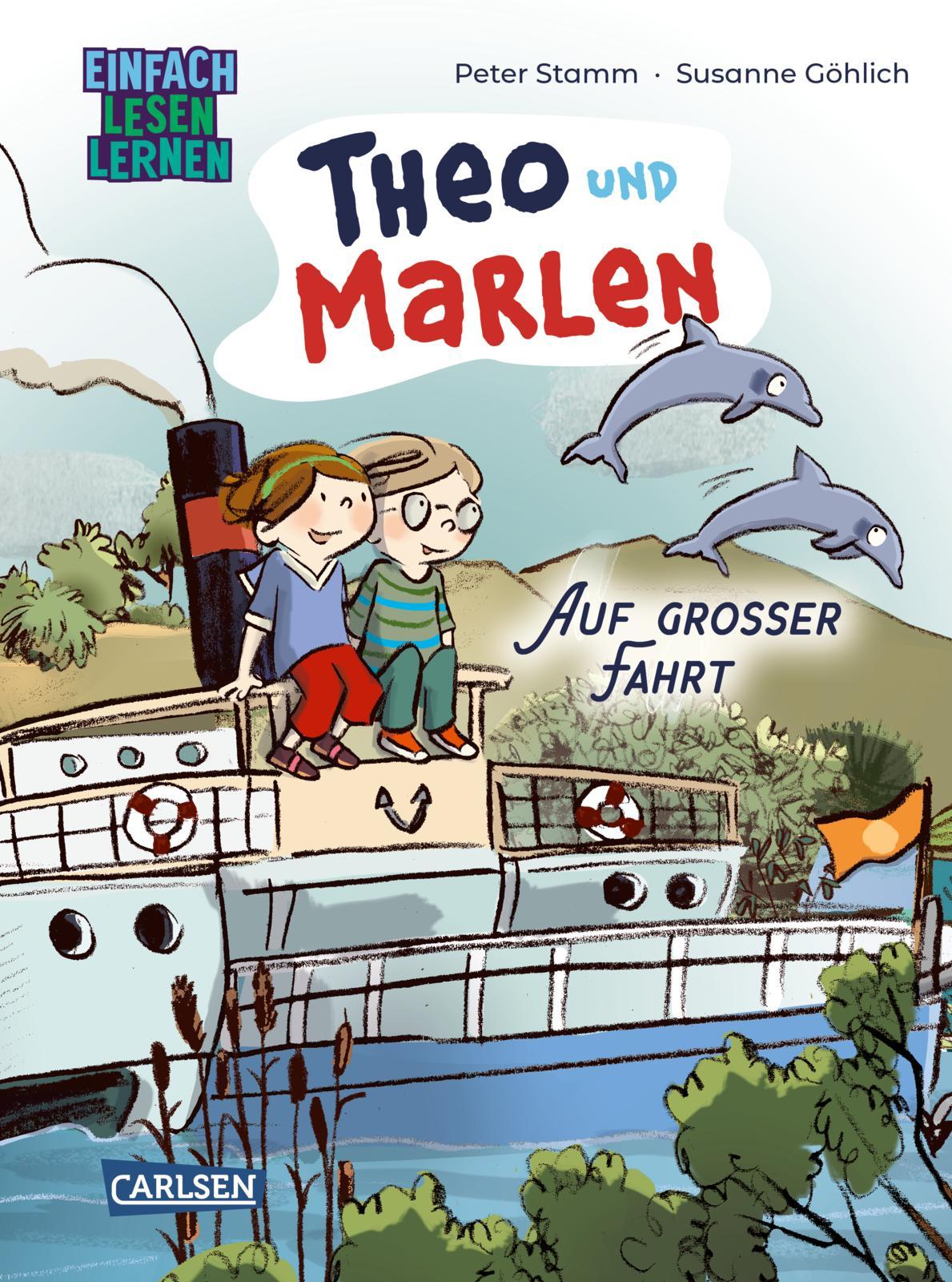 Vorderes Coverbild Theo und Marlen auf großer Fahrt