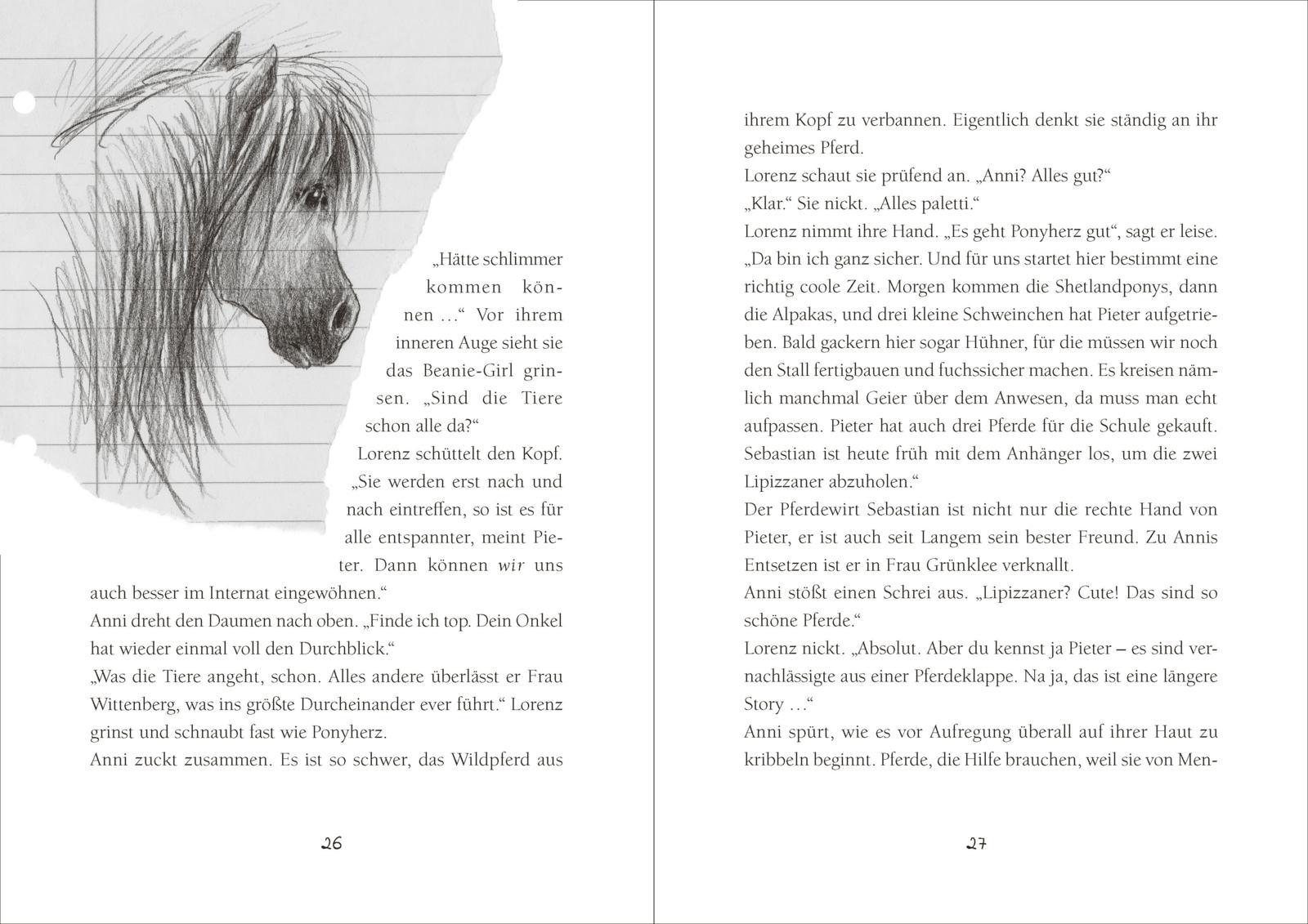 Beispielinhalt (Bild) Forever 1: Forever. Mein Wildpferd und ich