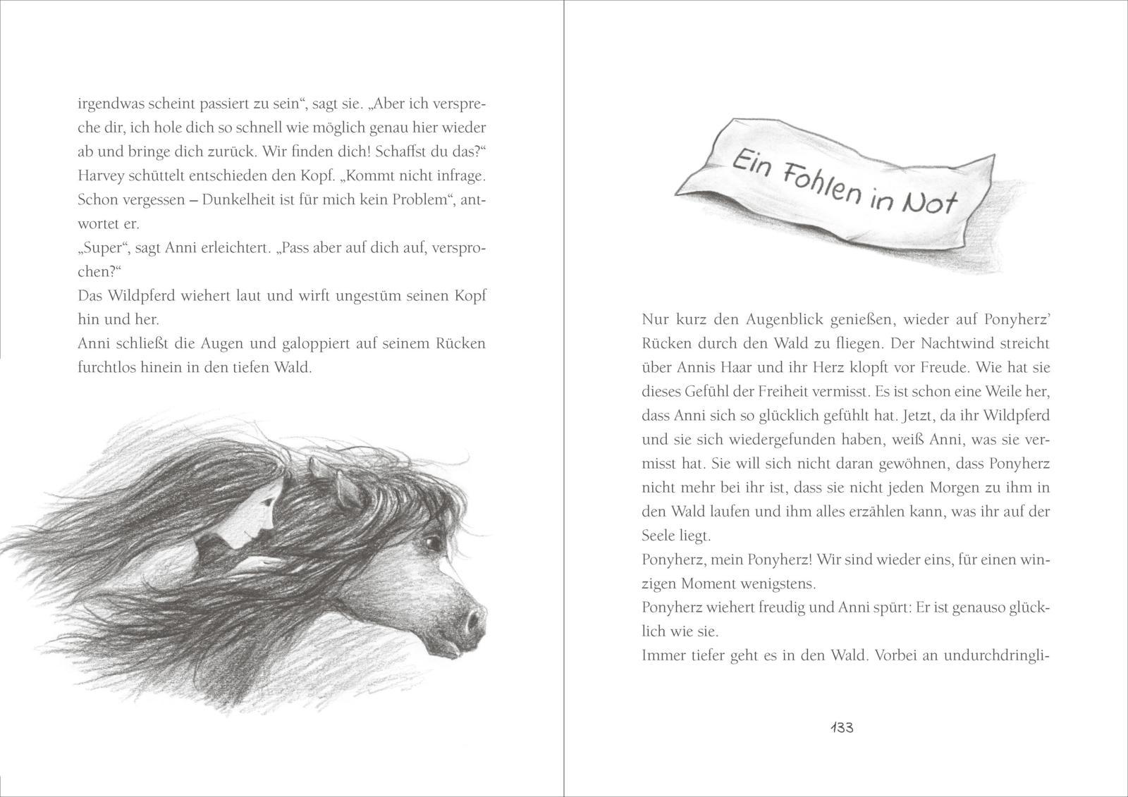 Beispielinhalt (Bild) Forever 1: Forever. Mein Wildpferd und ich