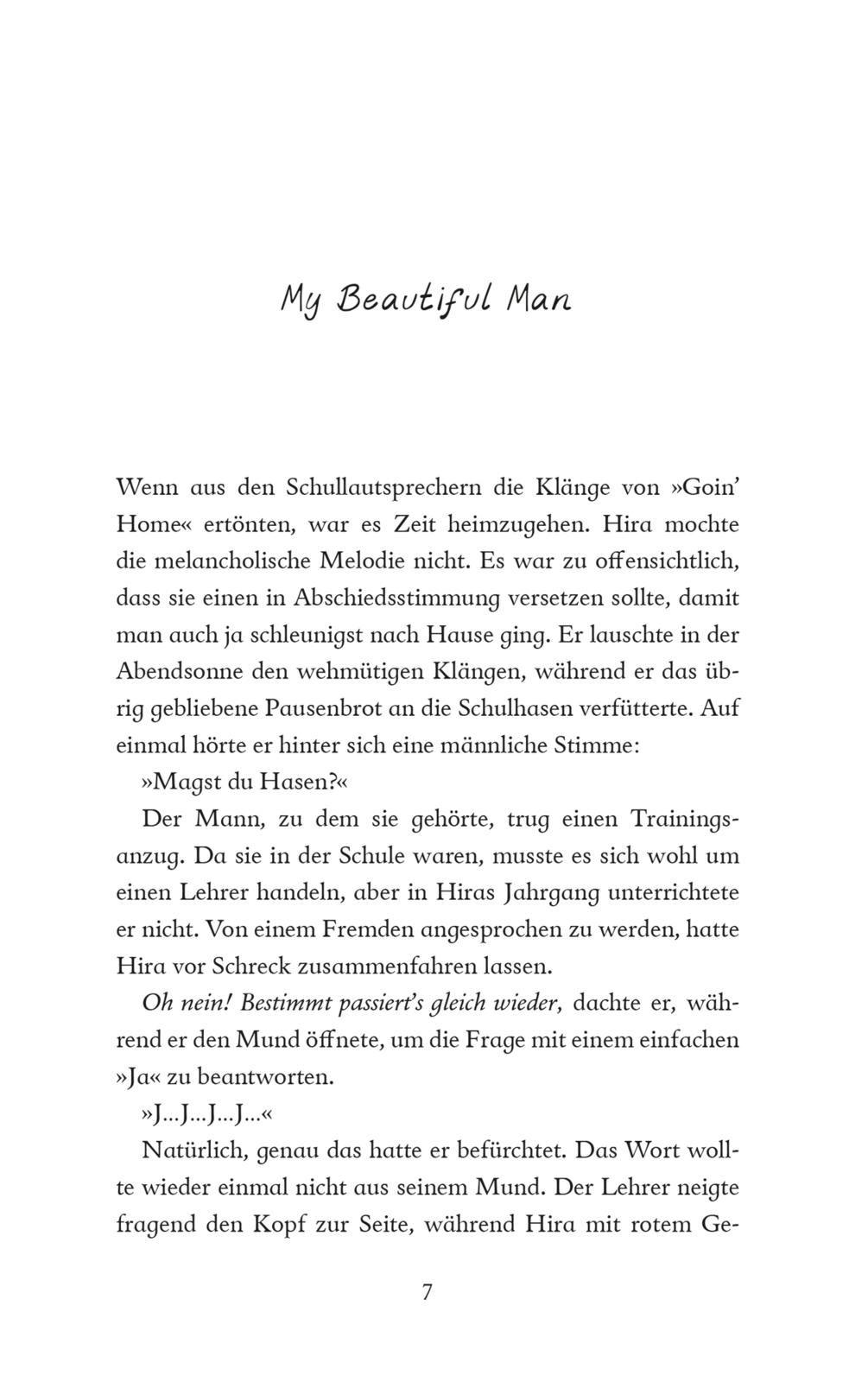 Beispielinhalt (Bild) My Beautiful Man (My Beautiful Man 1)