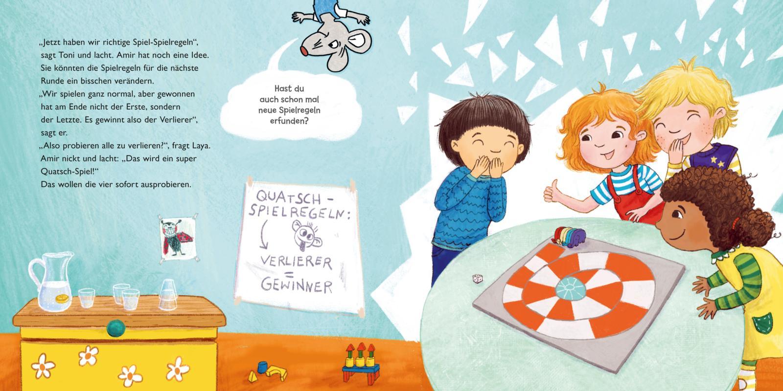 Beispielinhalt (Bild) LESEMAUS 133: Wir können das! Gewinnen und verlieren