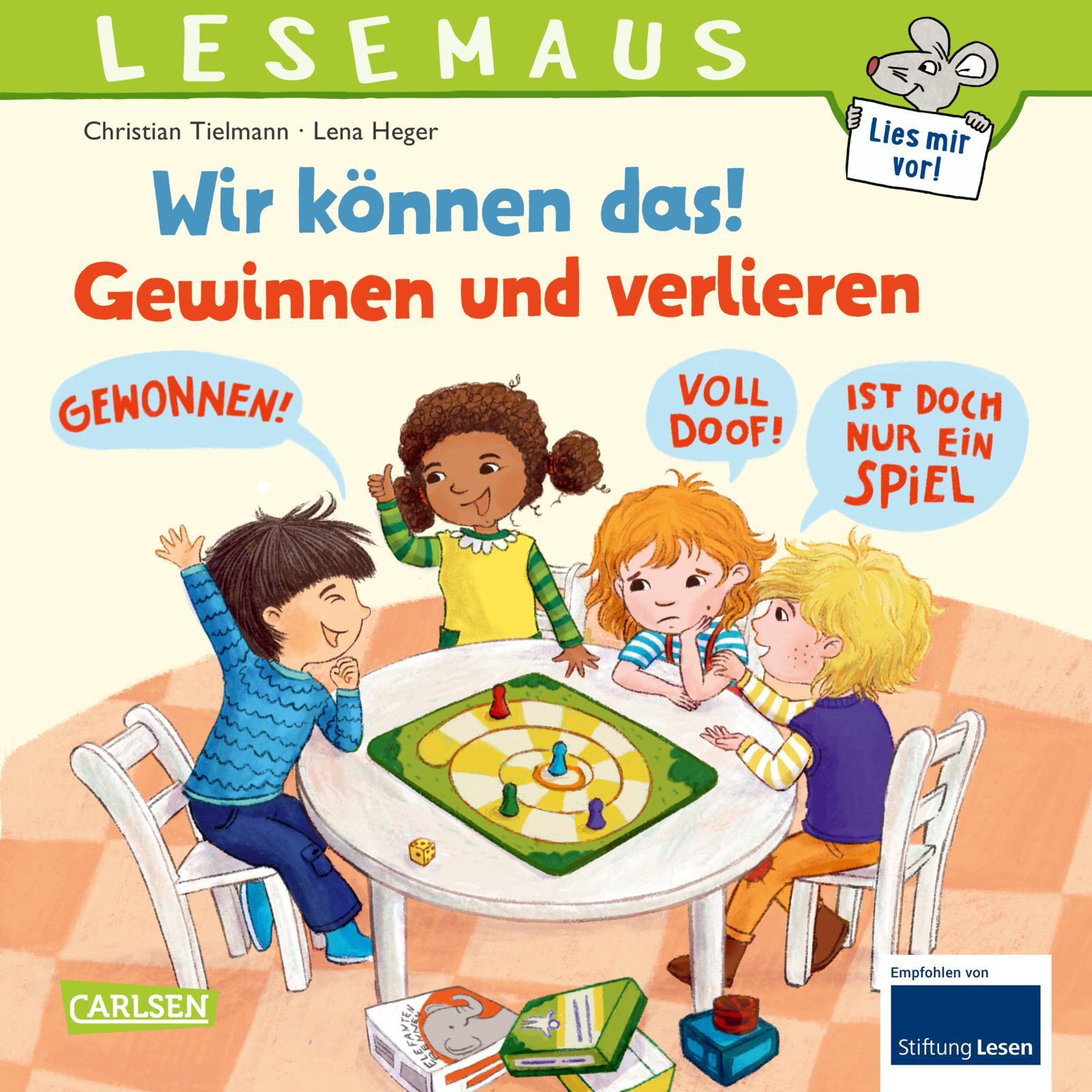 Vorderes Coverbild LESEMAUS 133: Wir können das! Gewinnen und verlieren