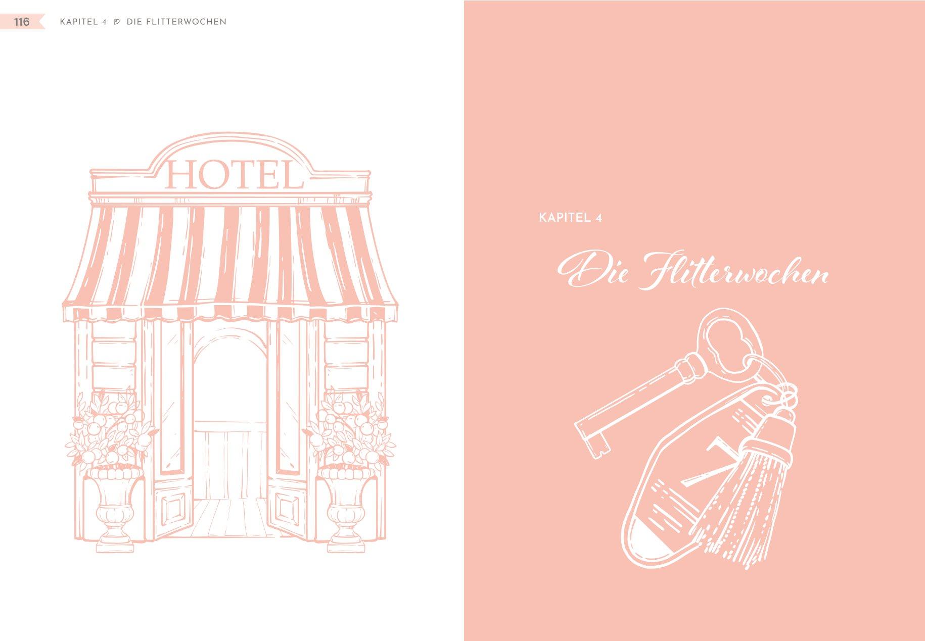 Beispielinhalt (Bild) Unser Hochzeitsplaner - Wedding Planer und Erinnerungsalbum