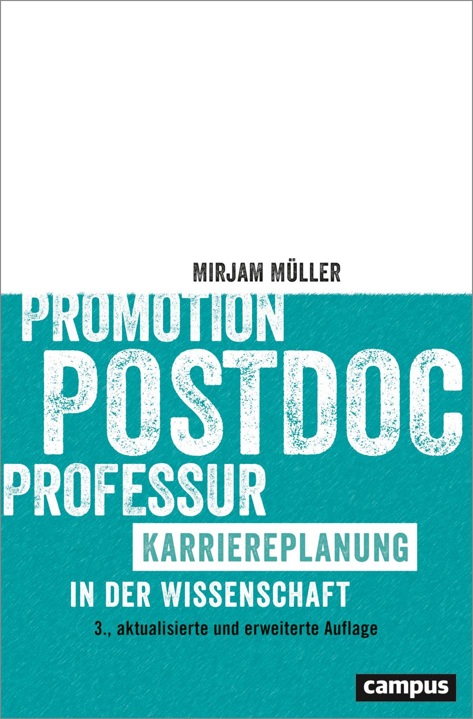 Vorderes Coverbild Promotion - Postdoc - Professur