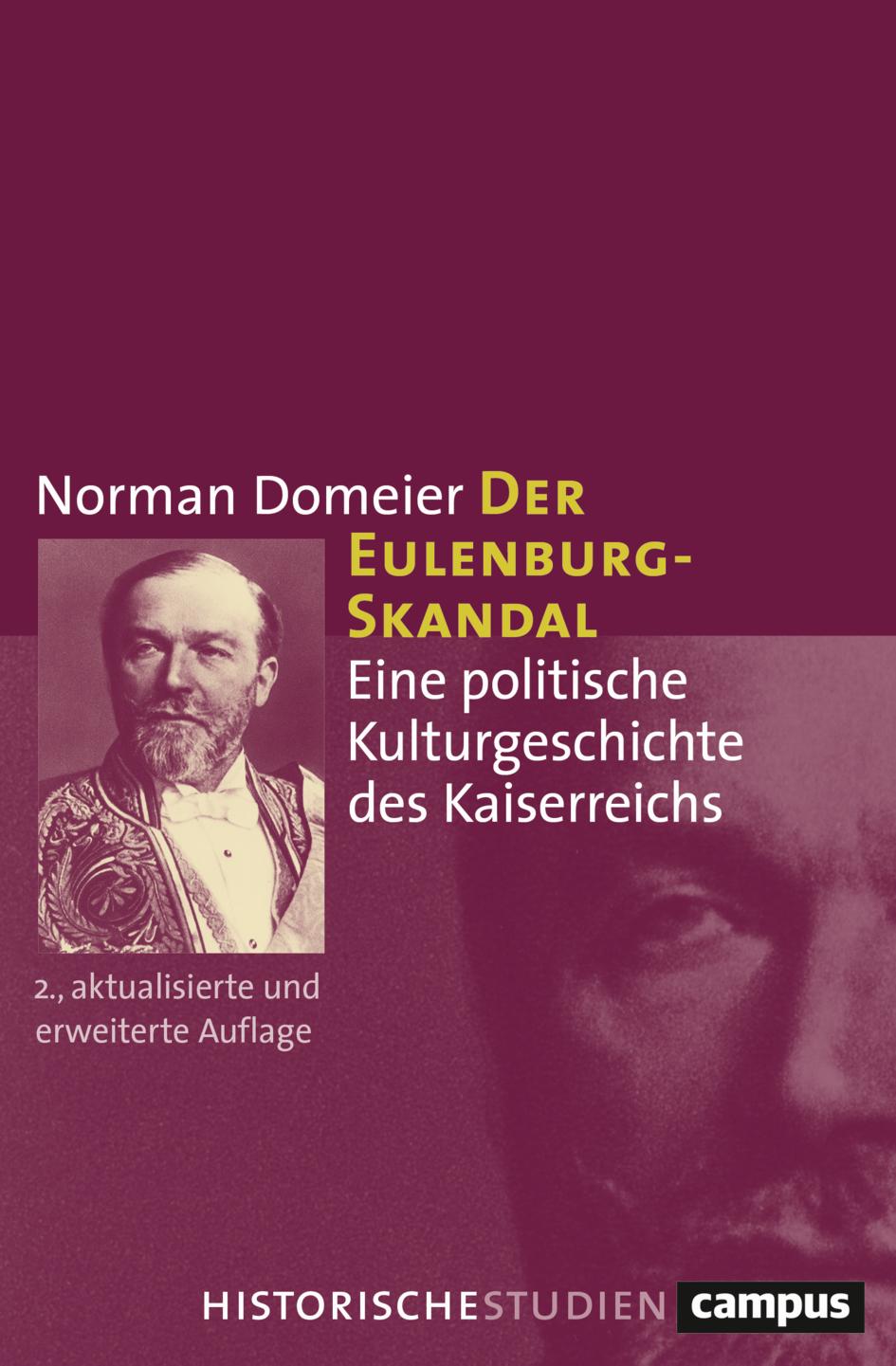 Vorderes Coverbild Der Eulenburg-Skandal