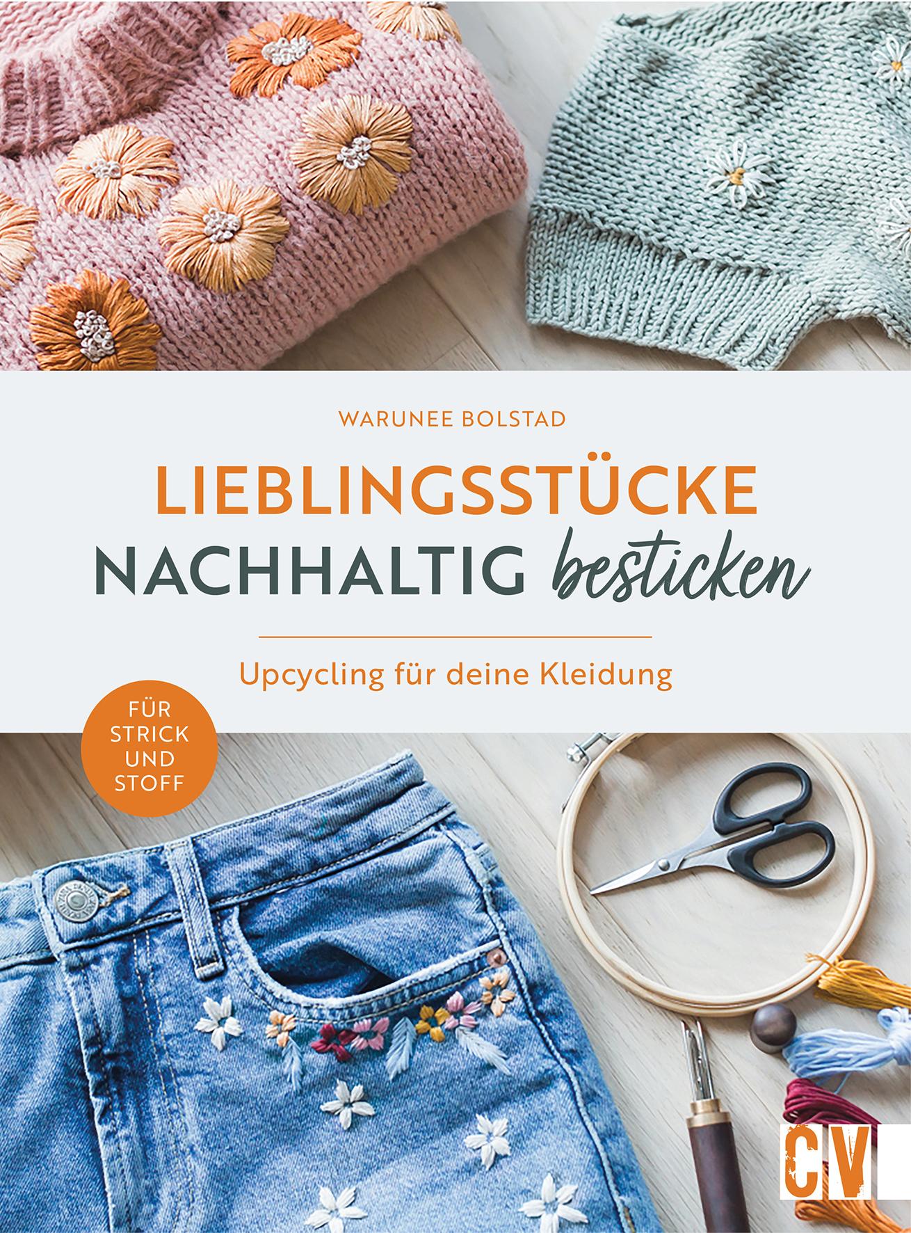 Vorderes Coverbild Lieblingsstücke nachhaltig besticken