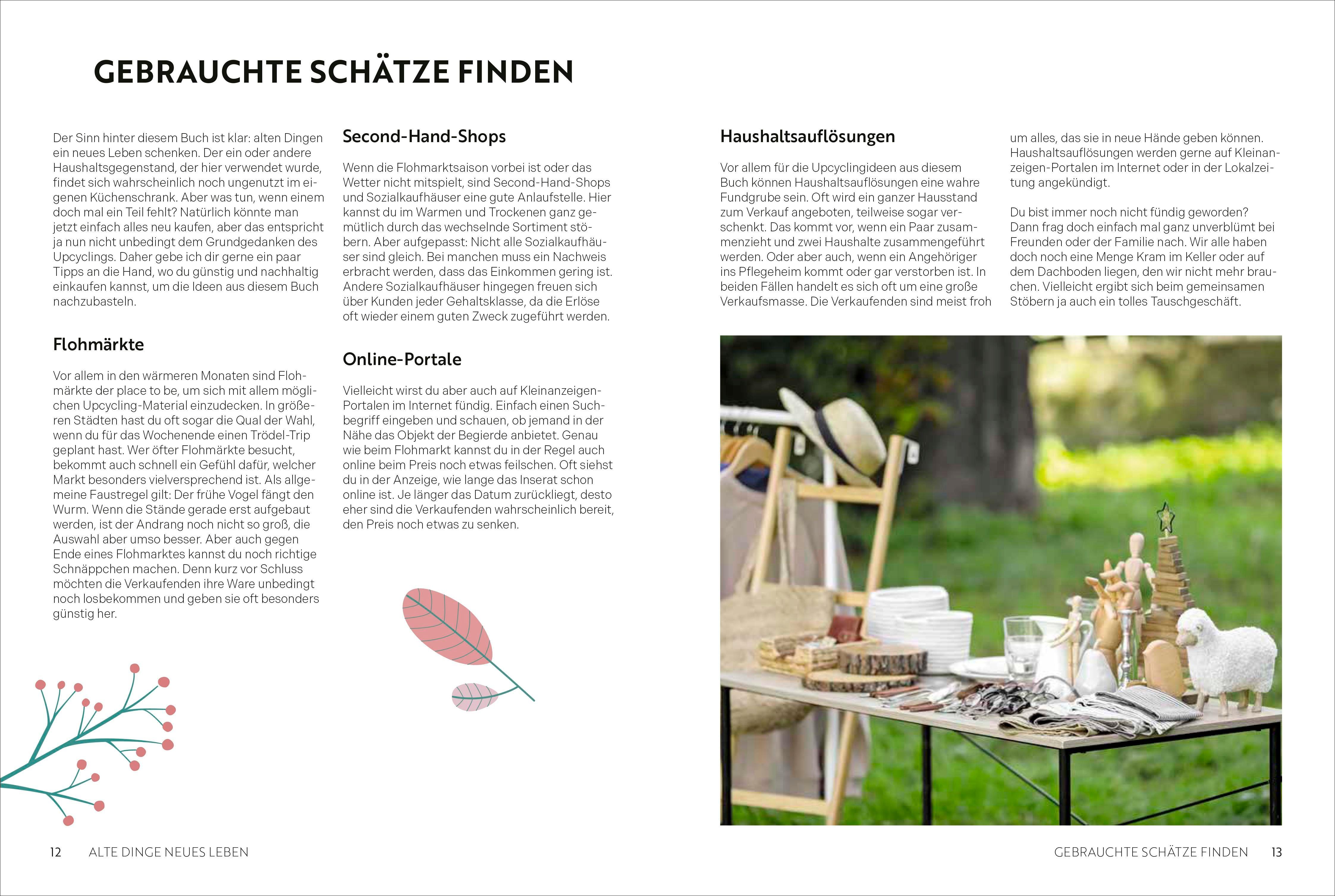 Beispielinhalt (Bild) Alte Dinge, neues Leben