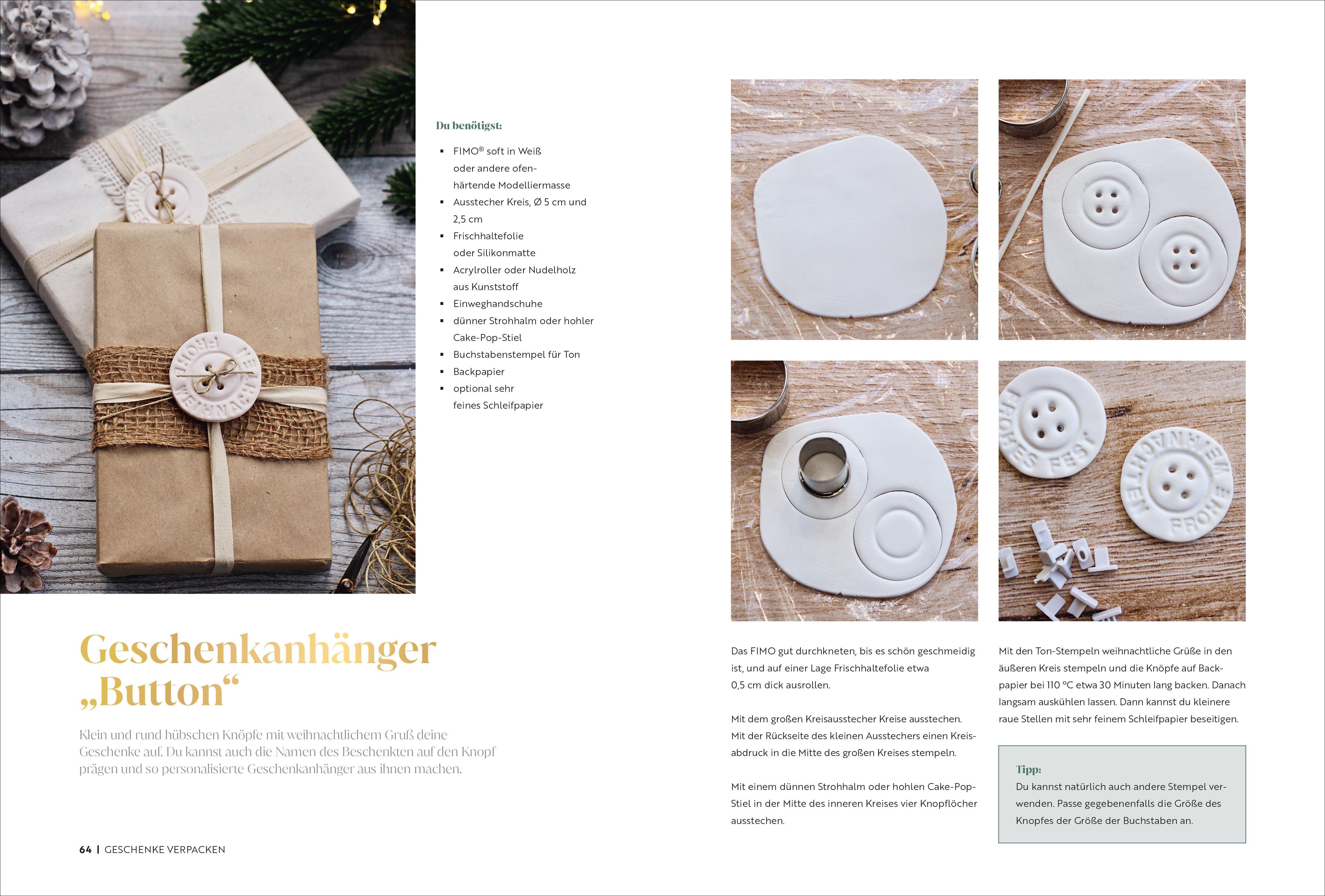 Beispielinhalt (Bild) Zauberhafte Weihnachtsdeko selbstgemacht