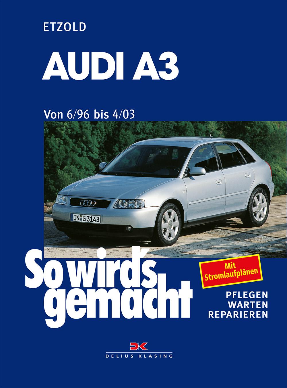 Vorderes Coverbild Audi A3 6/96 bis 4/03