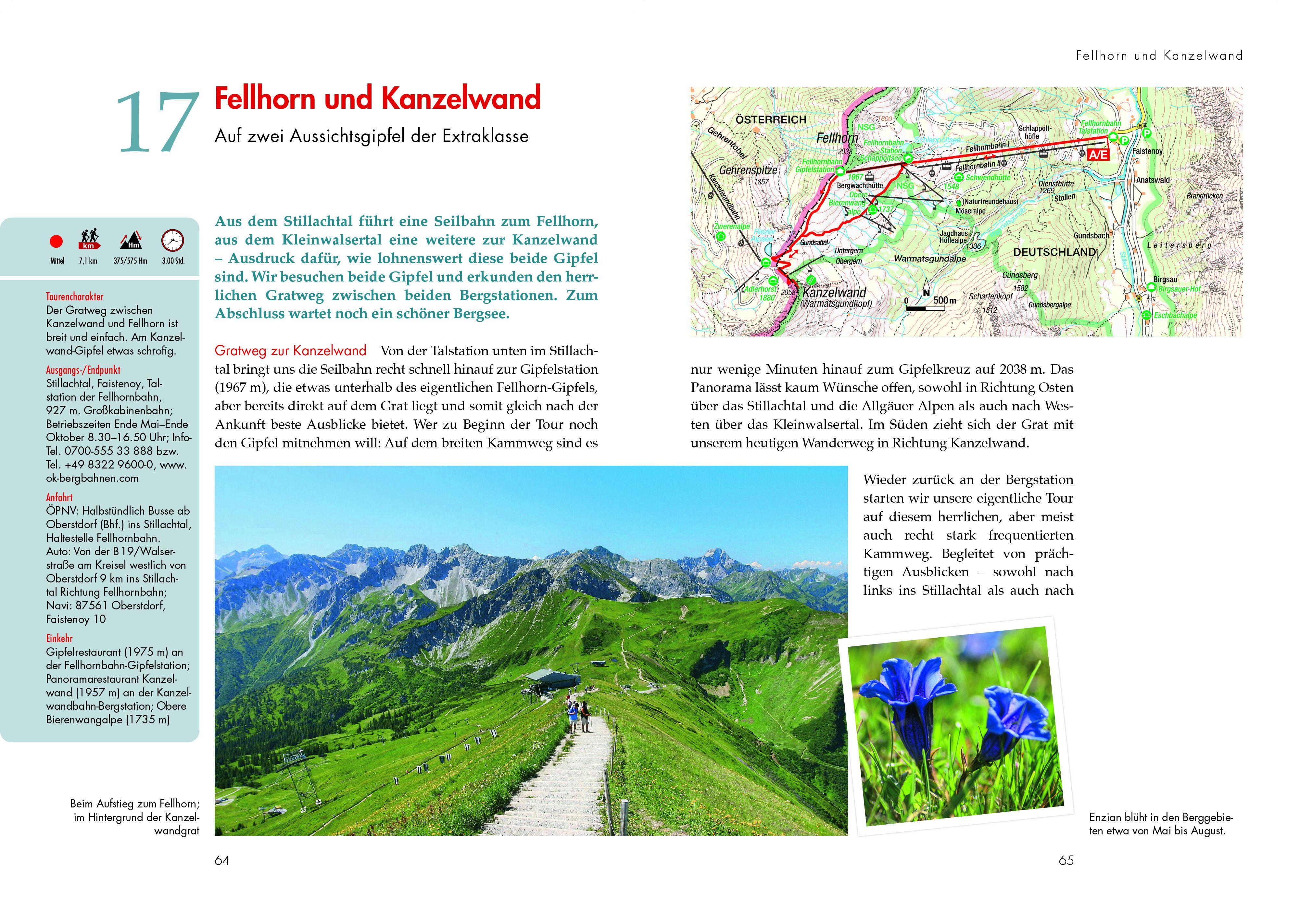 Beispielinhalt (Bild) Erlebnis-Wanderungen in und um Oberstdorf