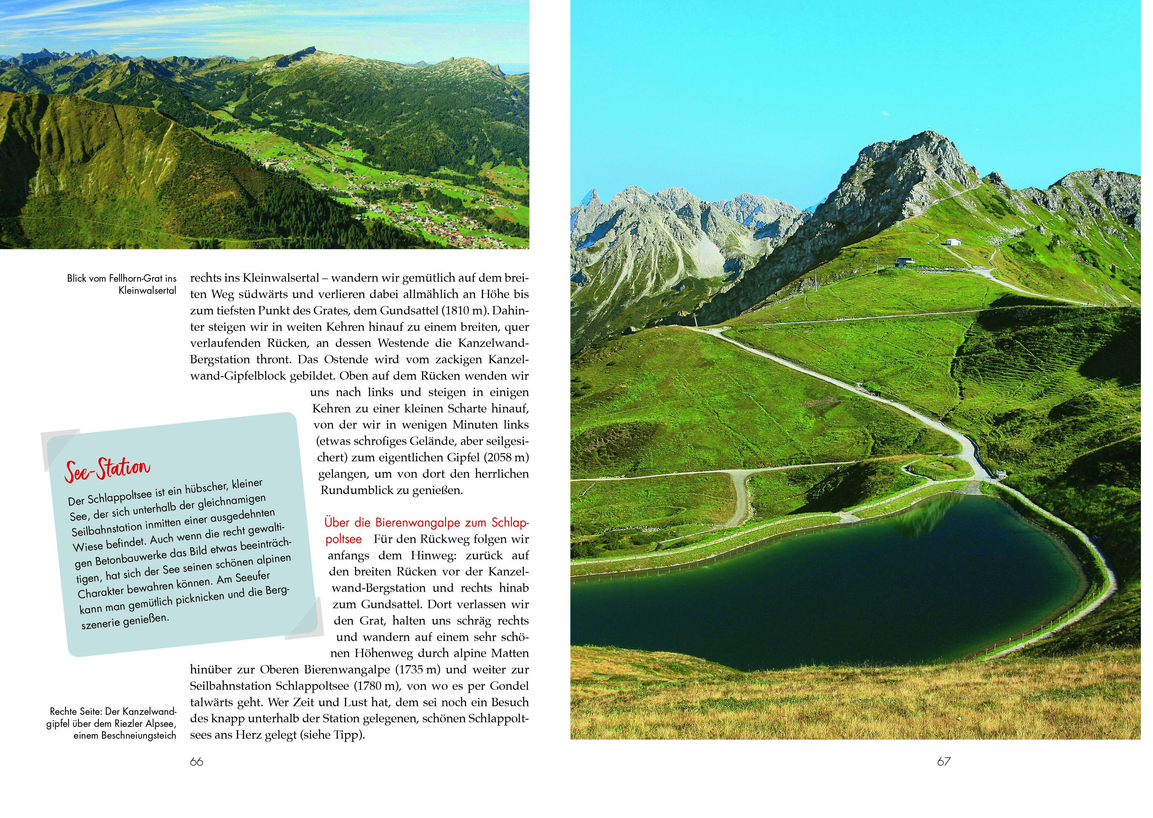 Beispielinhalt (Bild) Erlebnis-Wanderungen in und um Oberstdorf