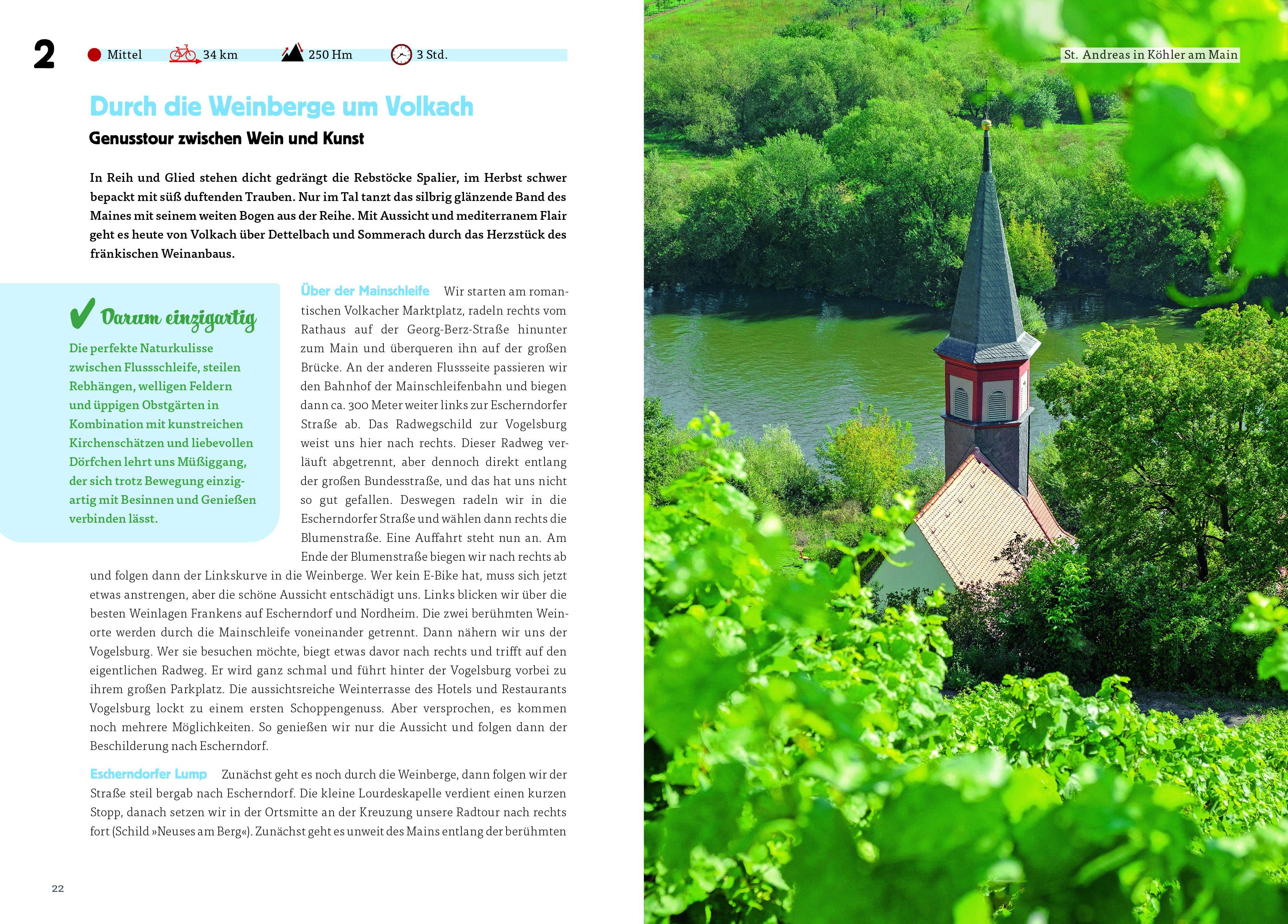 Beispielinhalt (Bild) Die Radel-Bucket-List Bayern