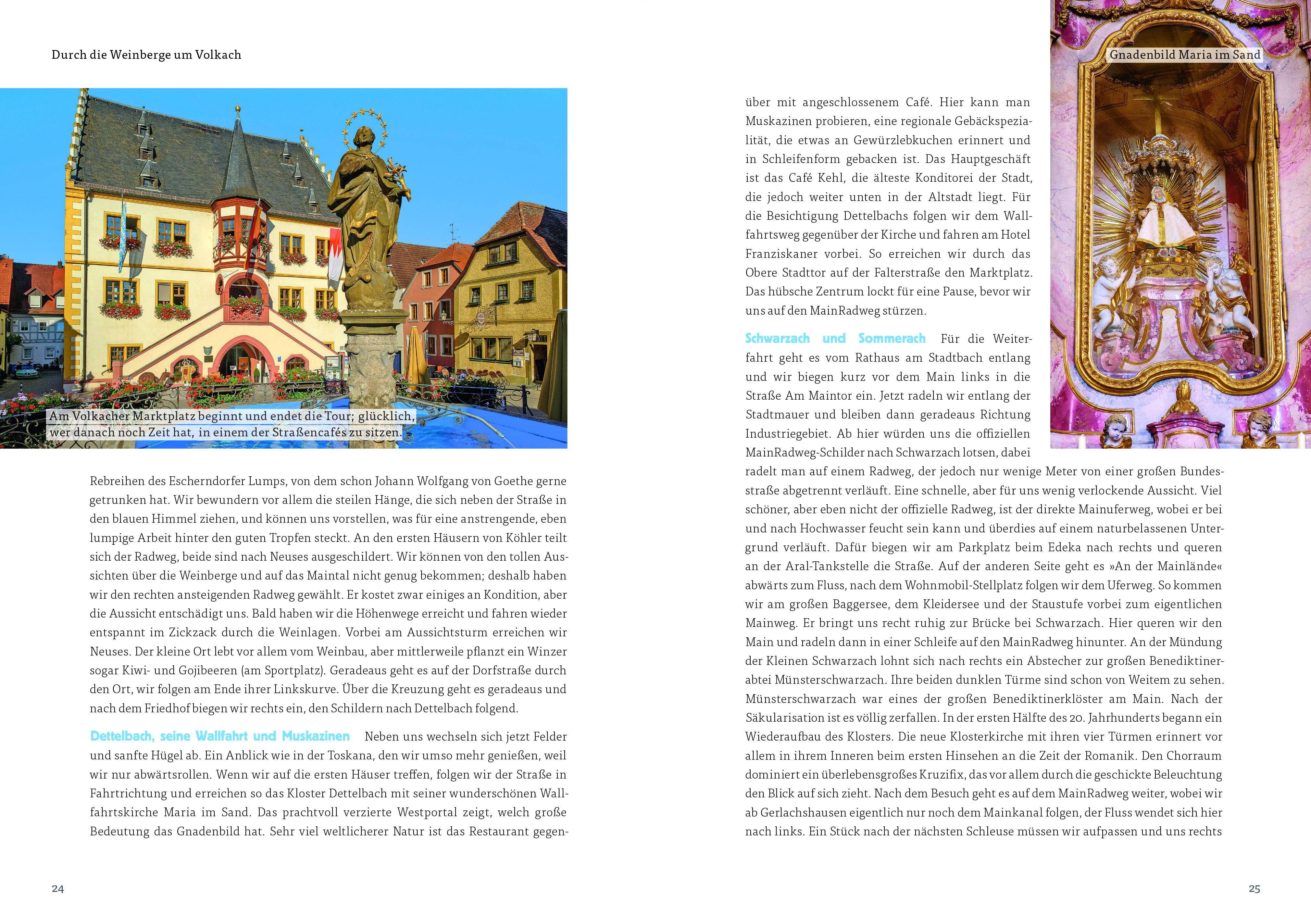 Beispielinhalt (Bild) Die Radel-Bucket-List Bayern