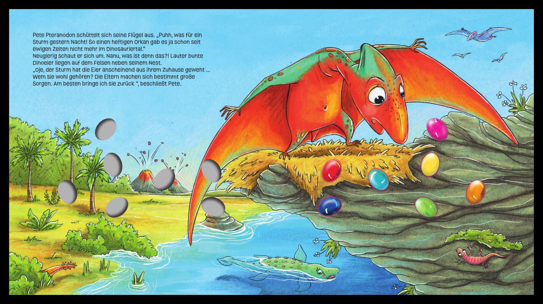 Beispielinhalt (Bild) Nanu, welcher Dino bist denn du?