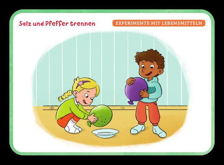 Beispielinhalt (Bild) Kleine Experimente in der Kita