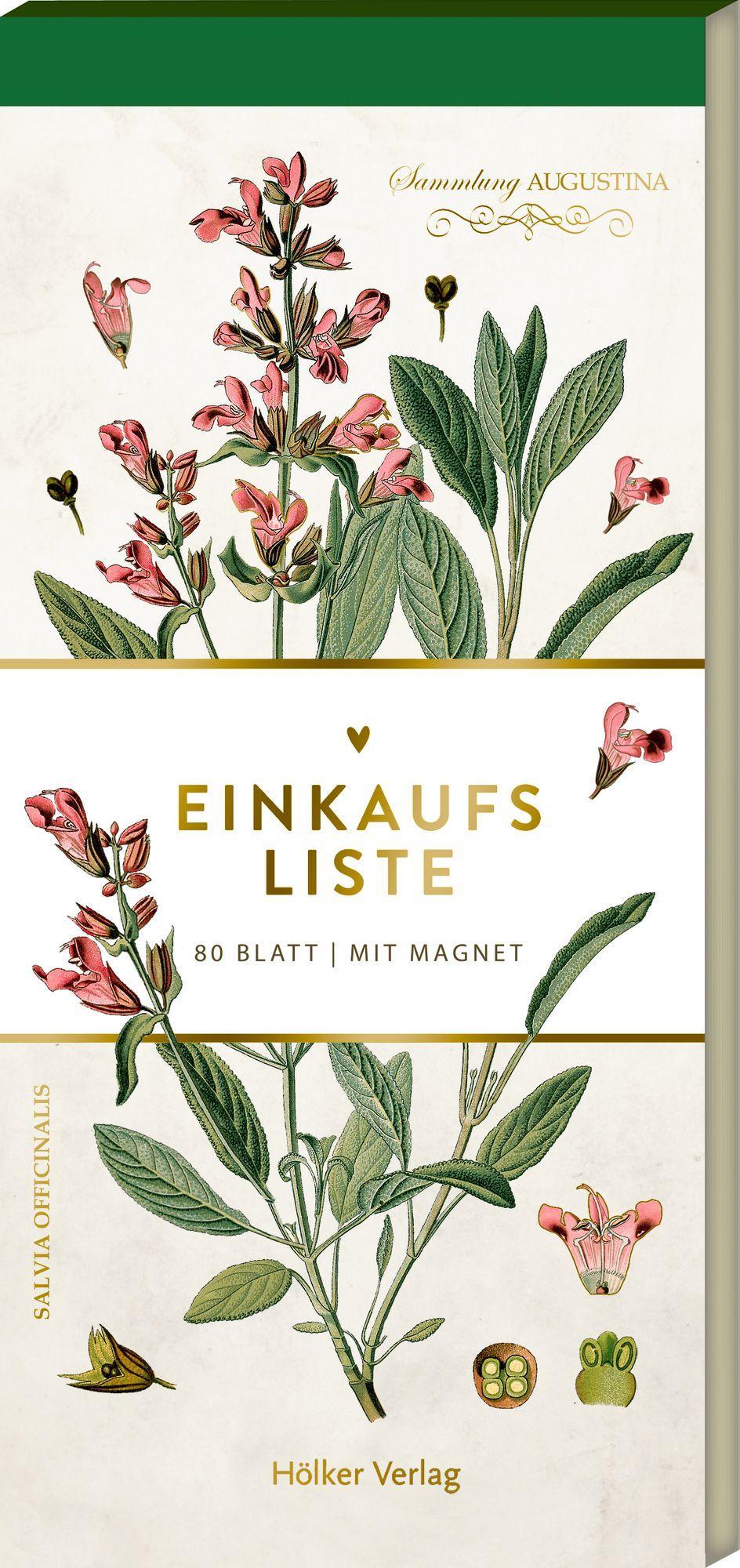 Vorderes Coverbild Einkaufsliste - Wildkräuter