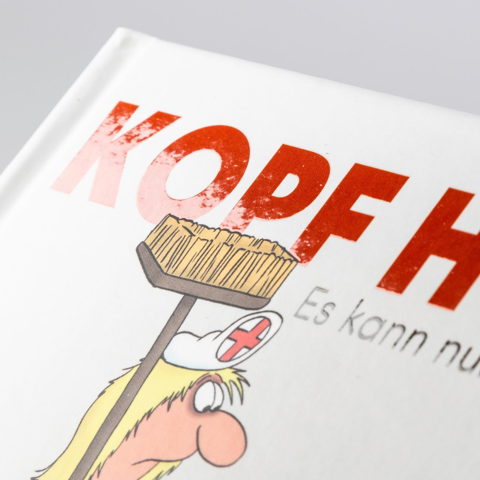 Beispielinhalt (Bild) Uli Stein: Gute Wünsche!: Kopf hoch! Schwarzer Humor hilft