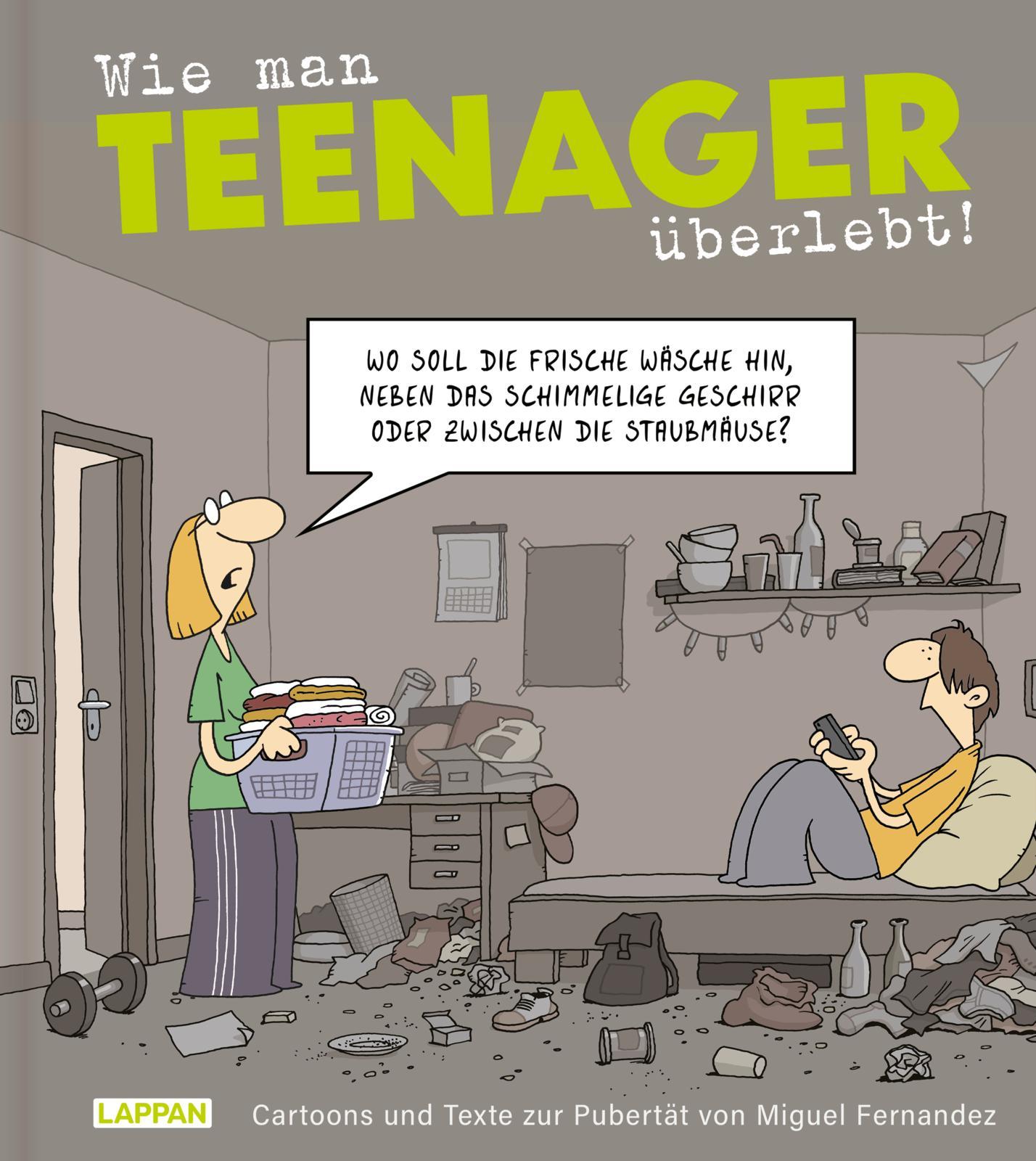 Vorderes Coverbild Wie man Teenager überlebt!