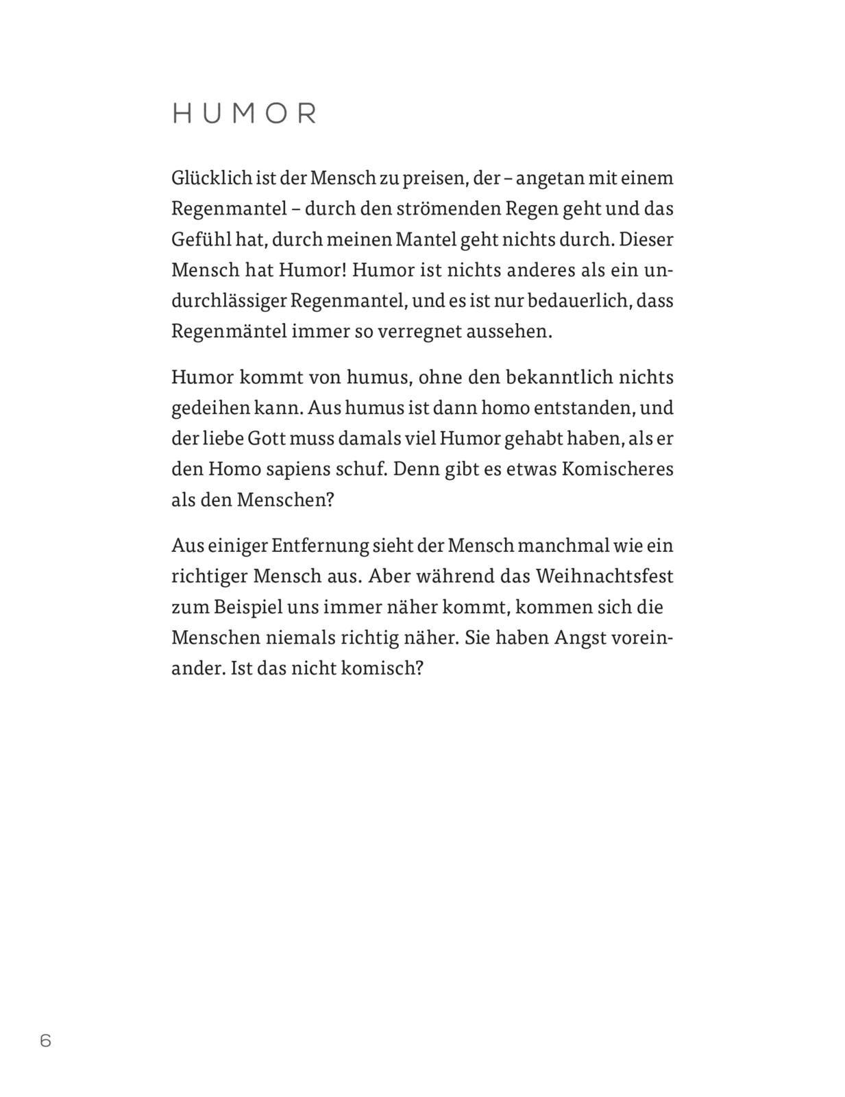 Beispielinhalt (Bild) Heinz Erhardt: Besinnliches