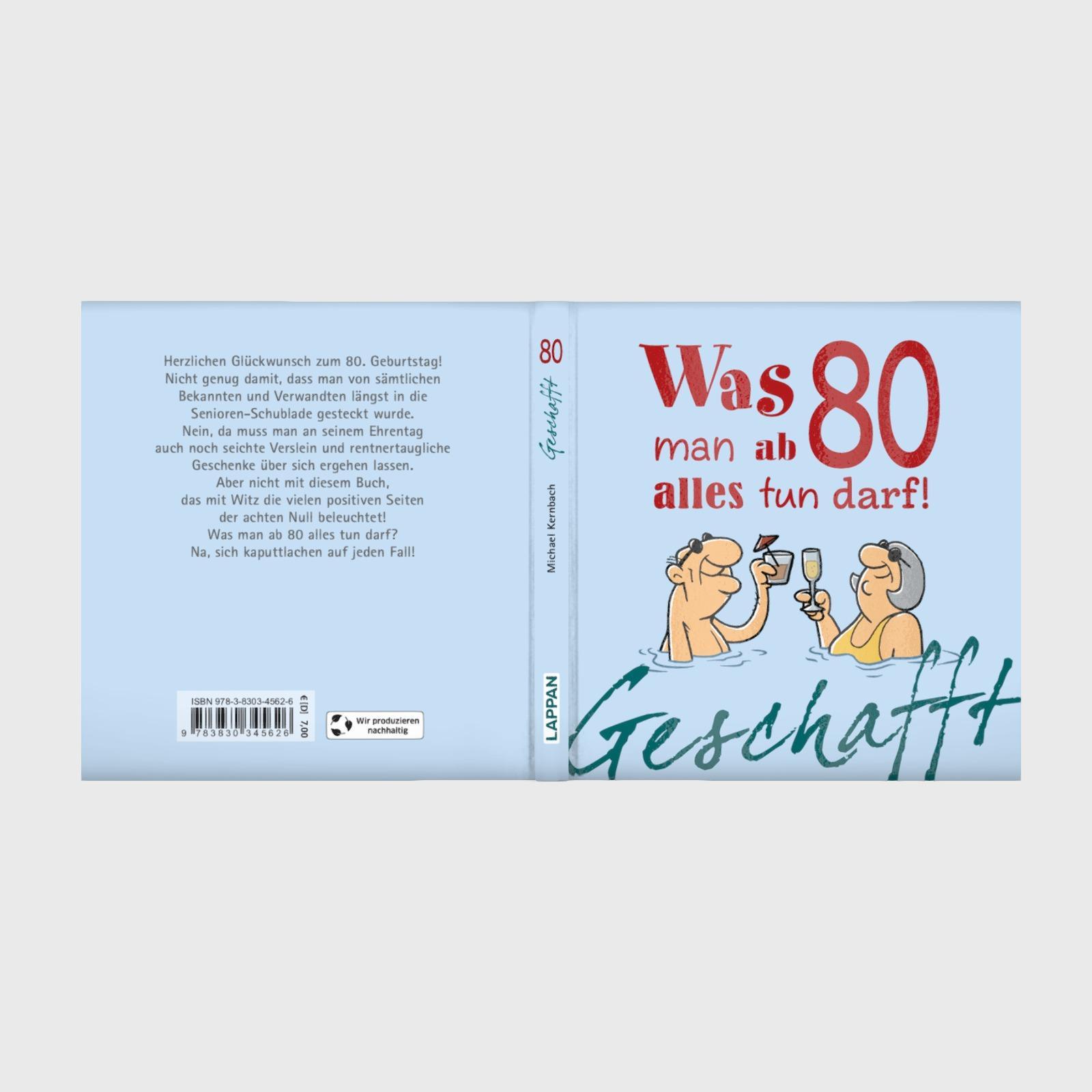 Beispielinhalt (Bild) Geschafft: Was man ab 80 alles tun darf!