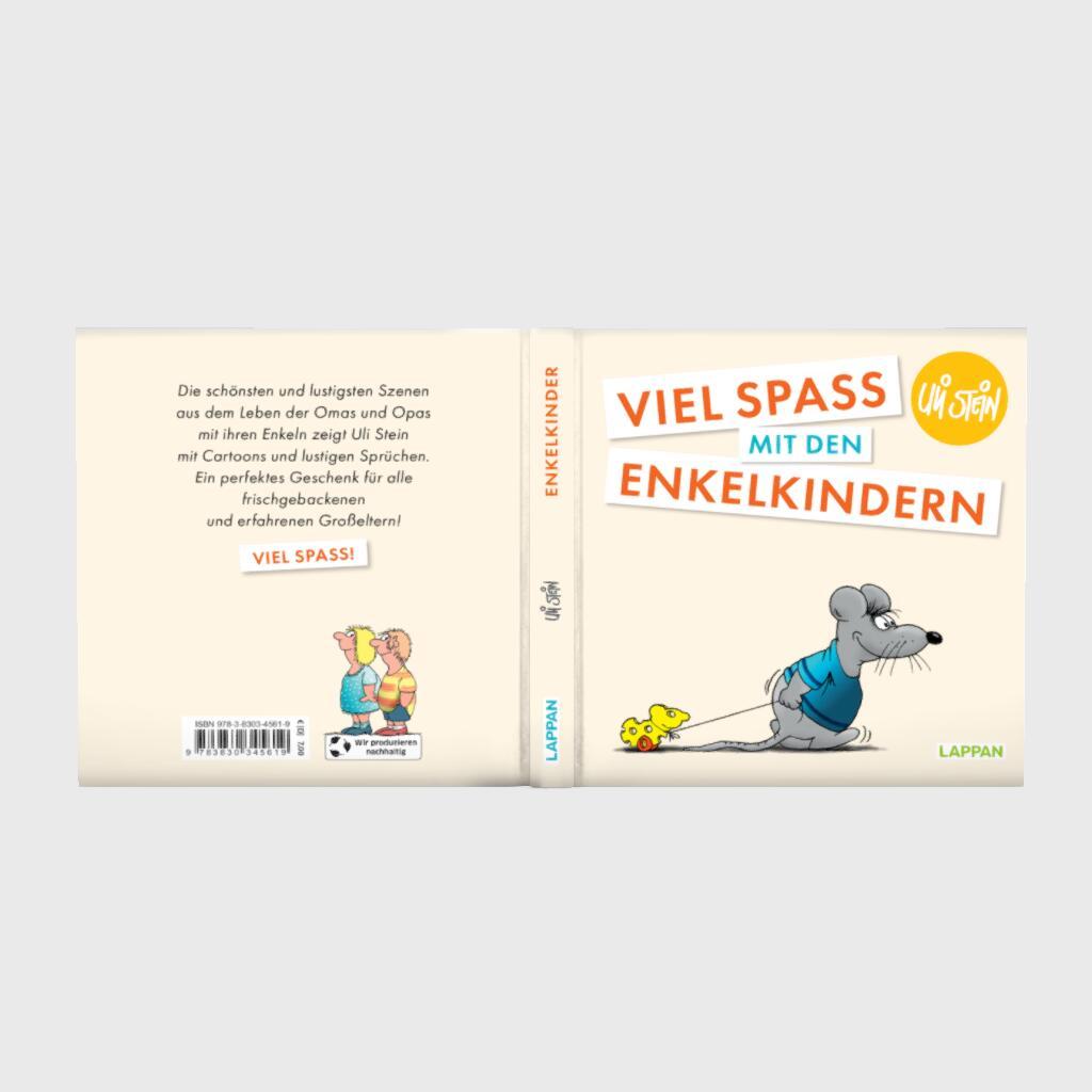 Beispielinhalt (Bild) Uli Stein: Plötzlich Familie!: Viel Spaß mit den Enkelkindern
