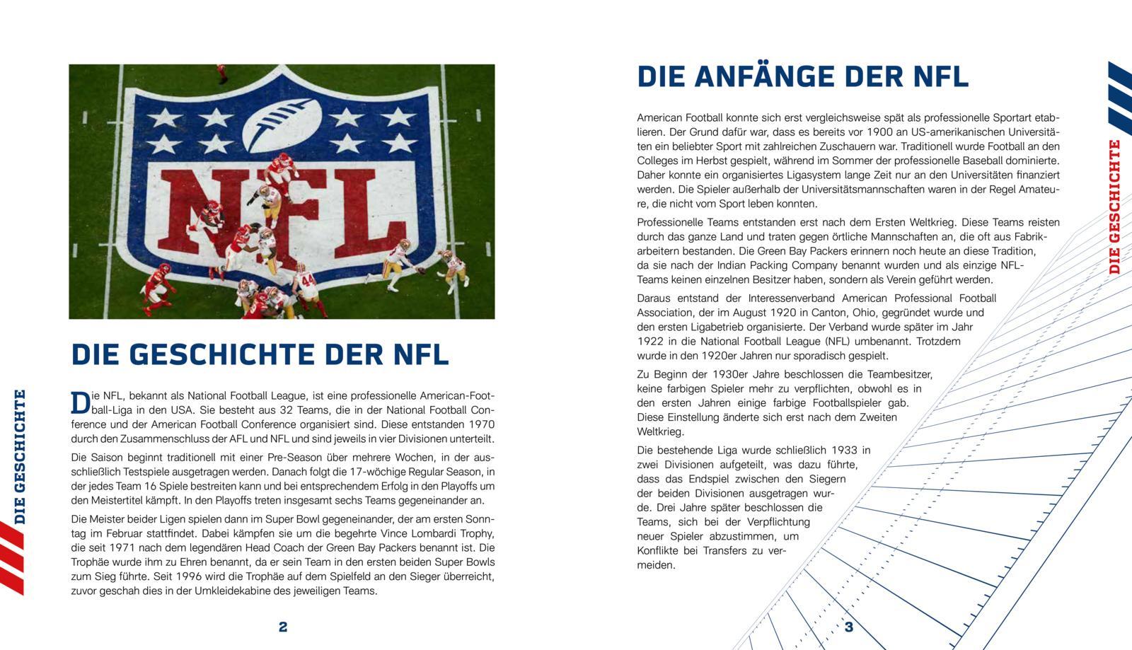 Beispielinhalt (Bild) NFL: National Football League - Alles, was du über American Football wissen musst