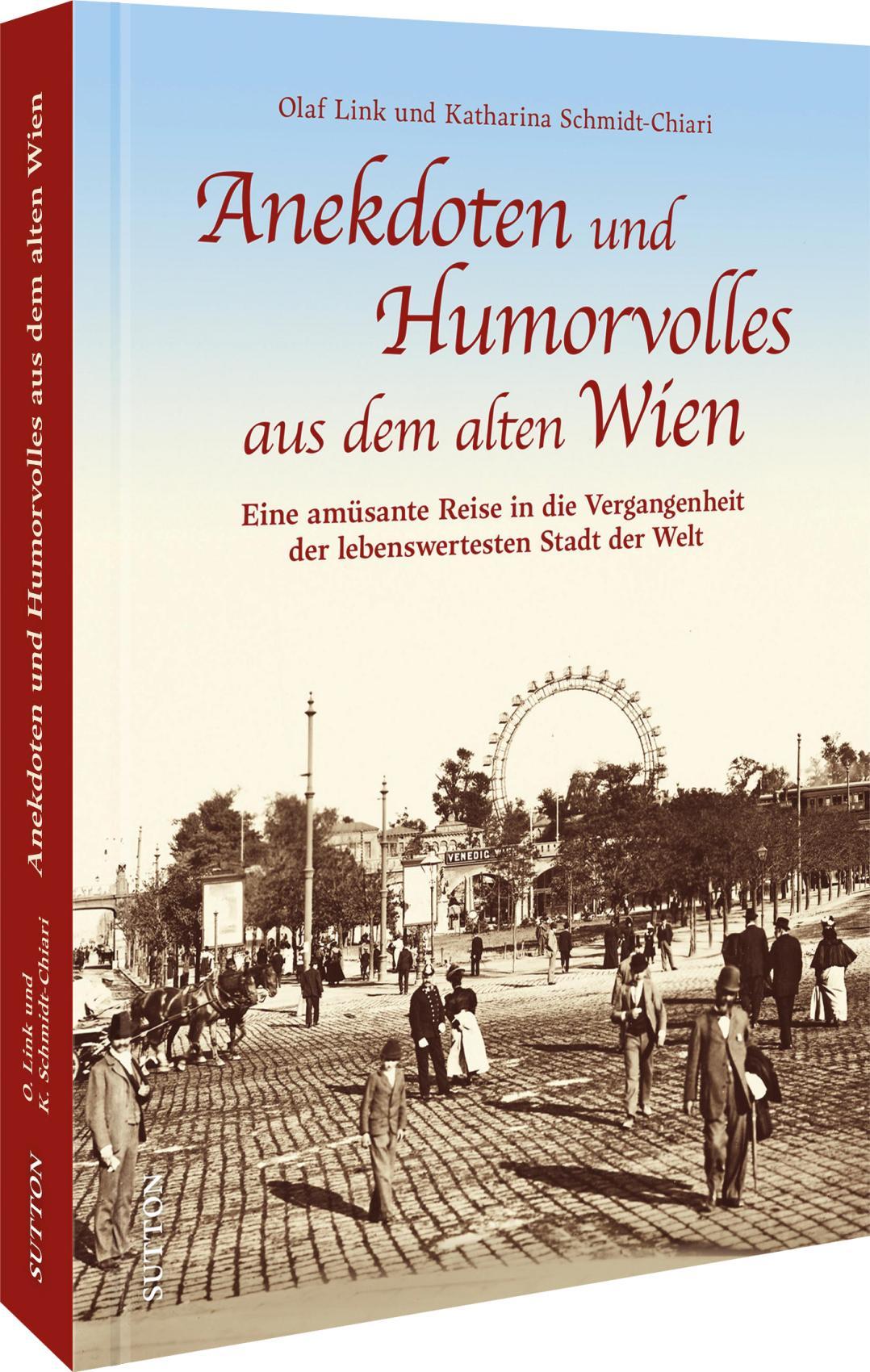Vorderes Coverbild Anekdoten und Humorvolles aus dem alten Wien