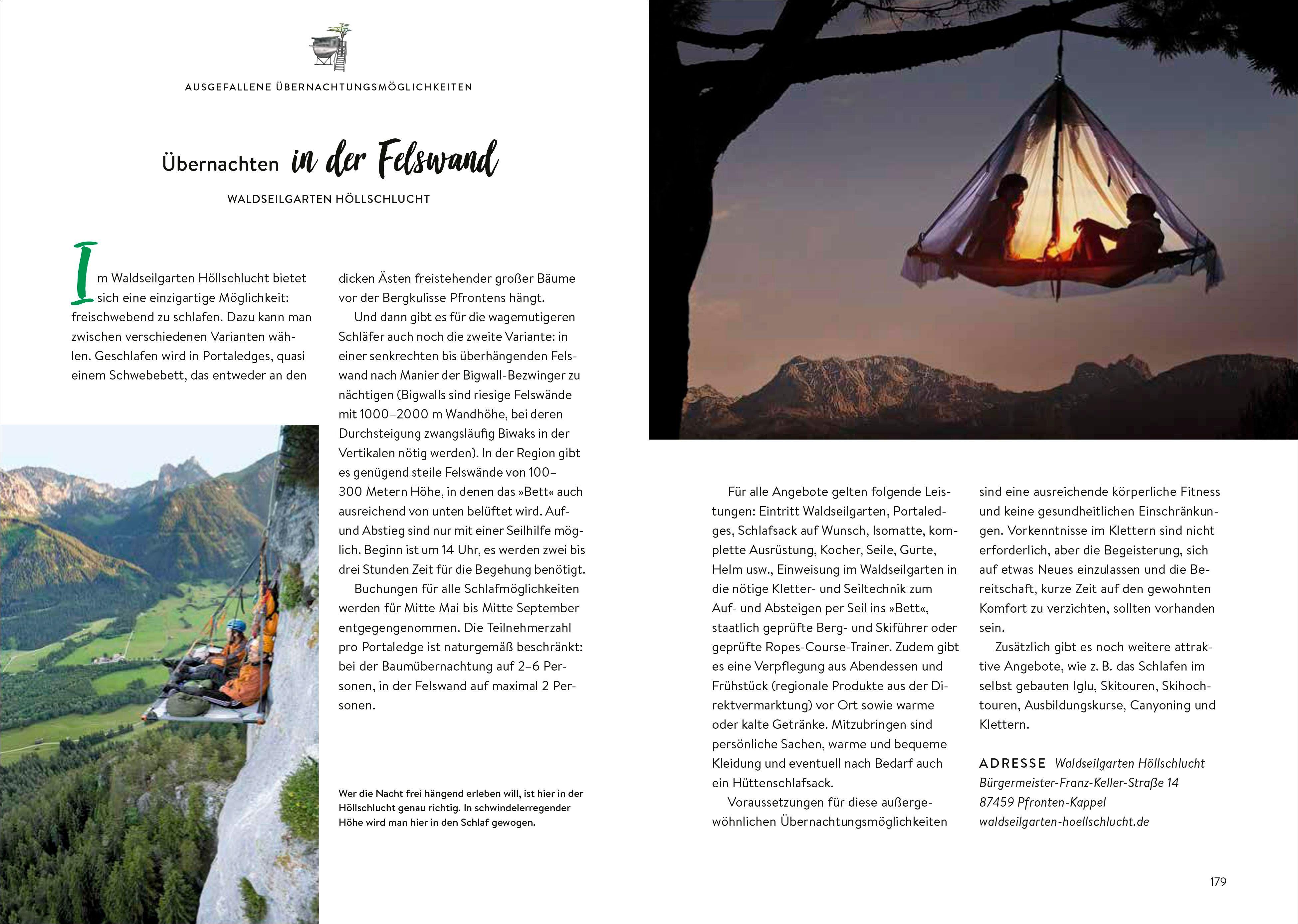 Beispielinhalt (Bild) Das Buch der kuriosen Orte in Bayern