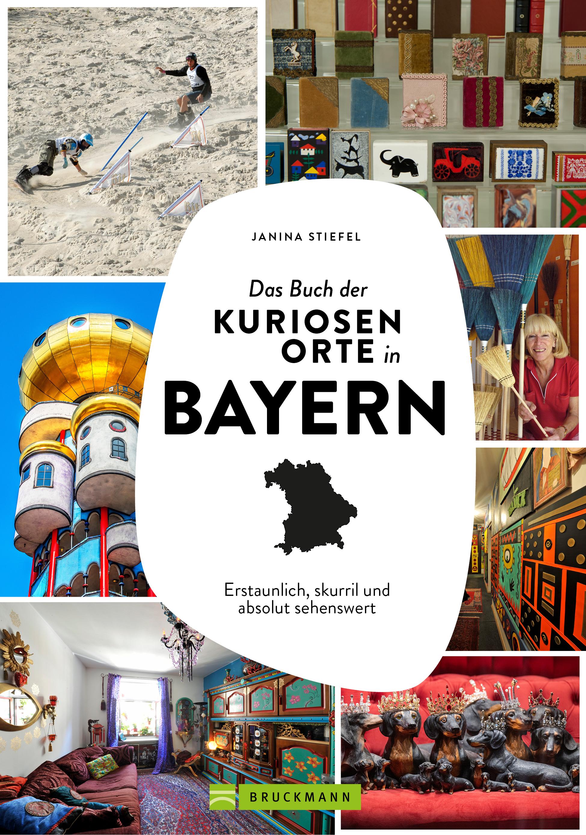 Vorderes Coverbild Das Buch der kuriosen Orte in Bayern