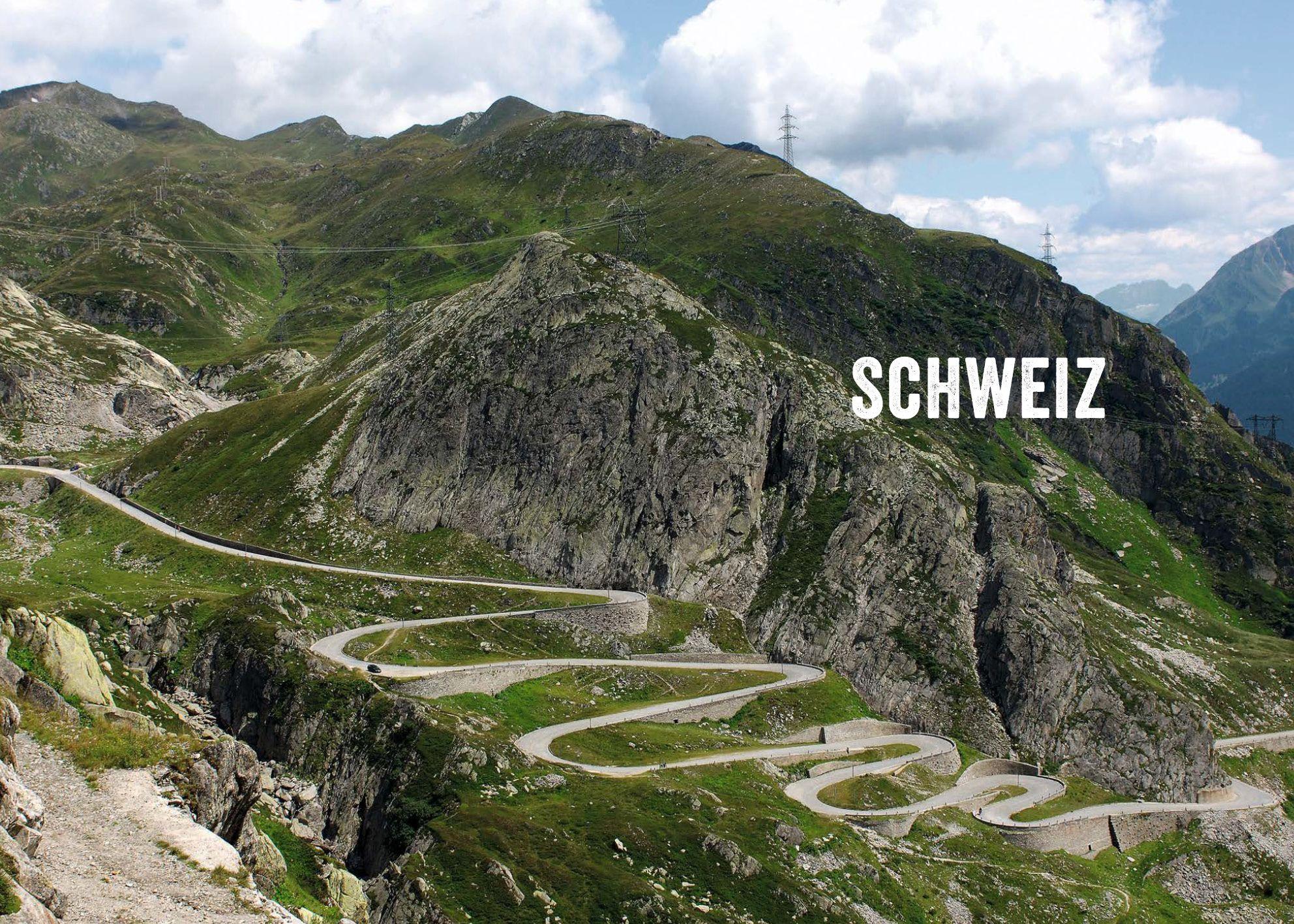 Beispielinhalt (Bild) 300 Alpenpässe mit dem Motorrad