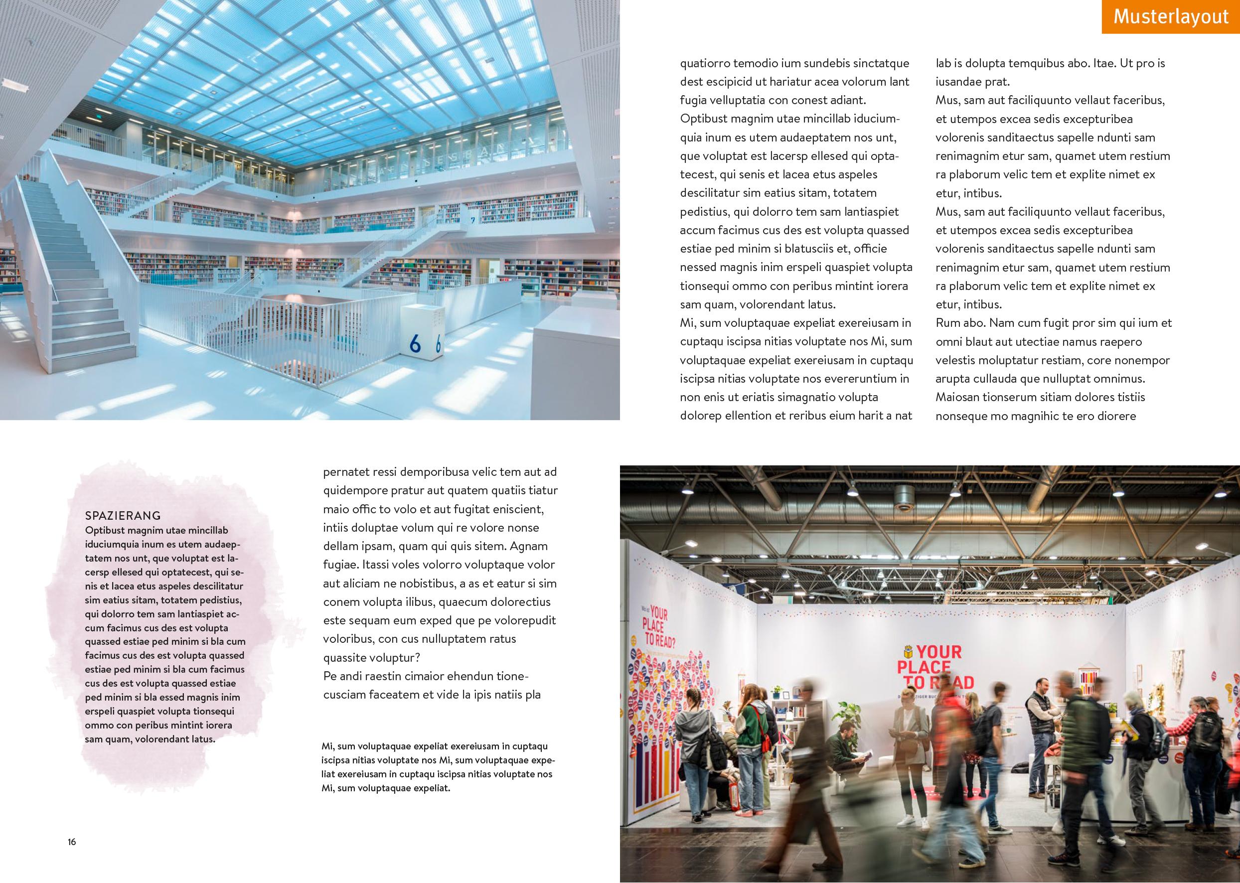 Beispielinhalt (Bild) Deutschland für Buchverliebte