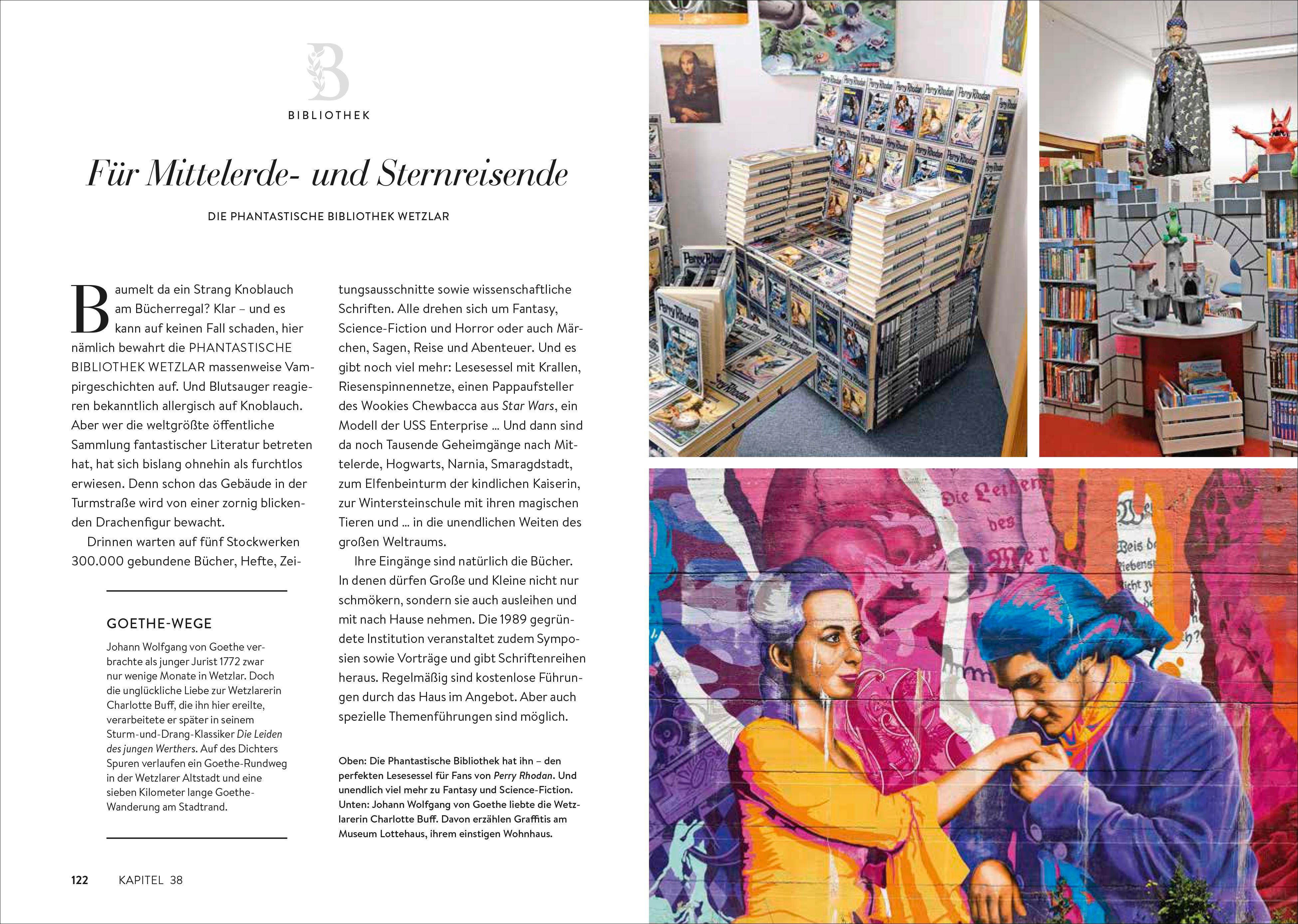 Beispielinhalt (Bild) Deutschland für Buchverliebte