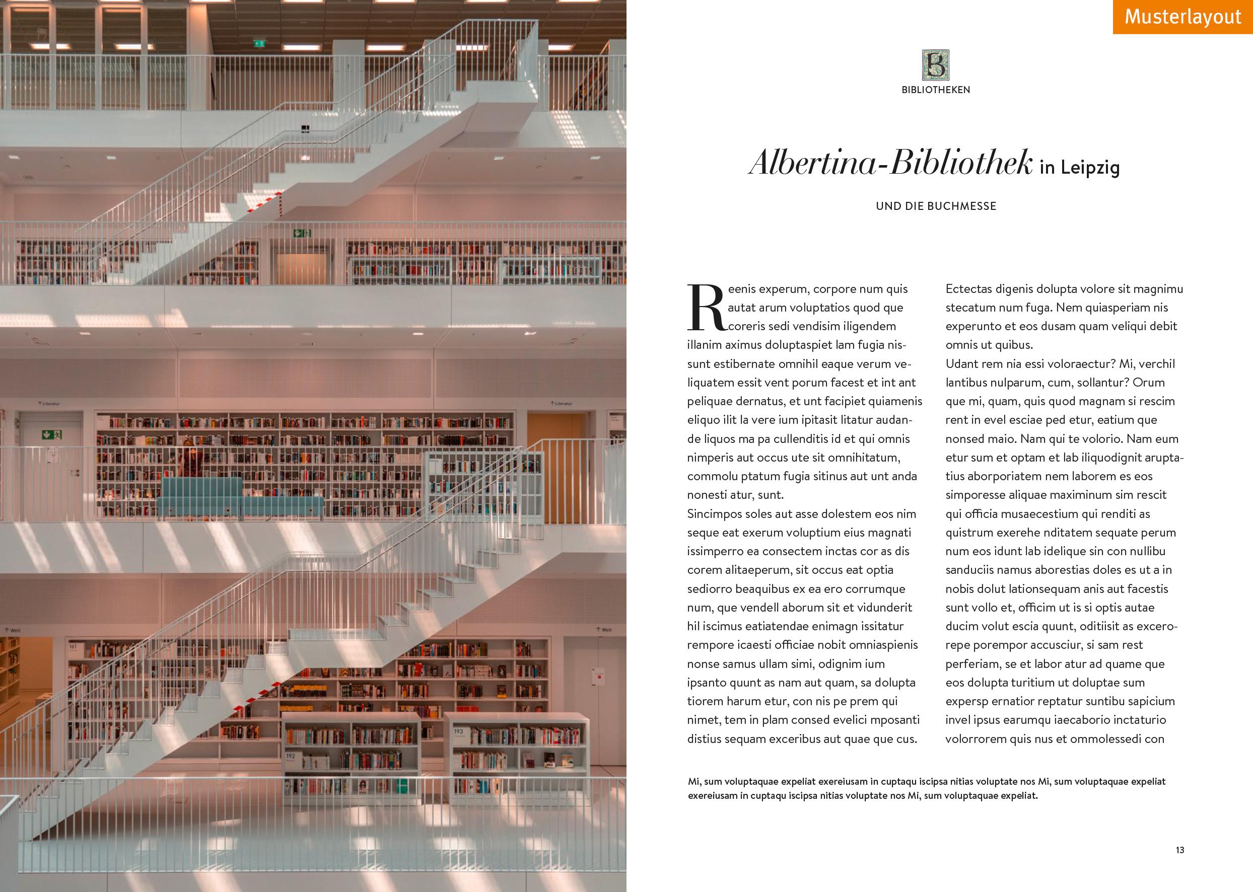 Beispielinhalt (Bild) Deutschland für Buchverliebte