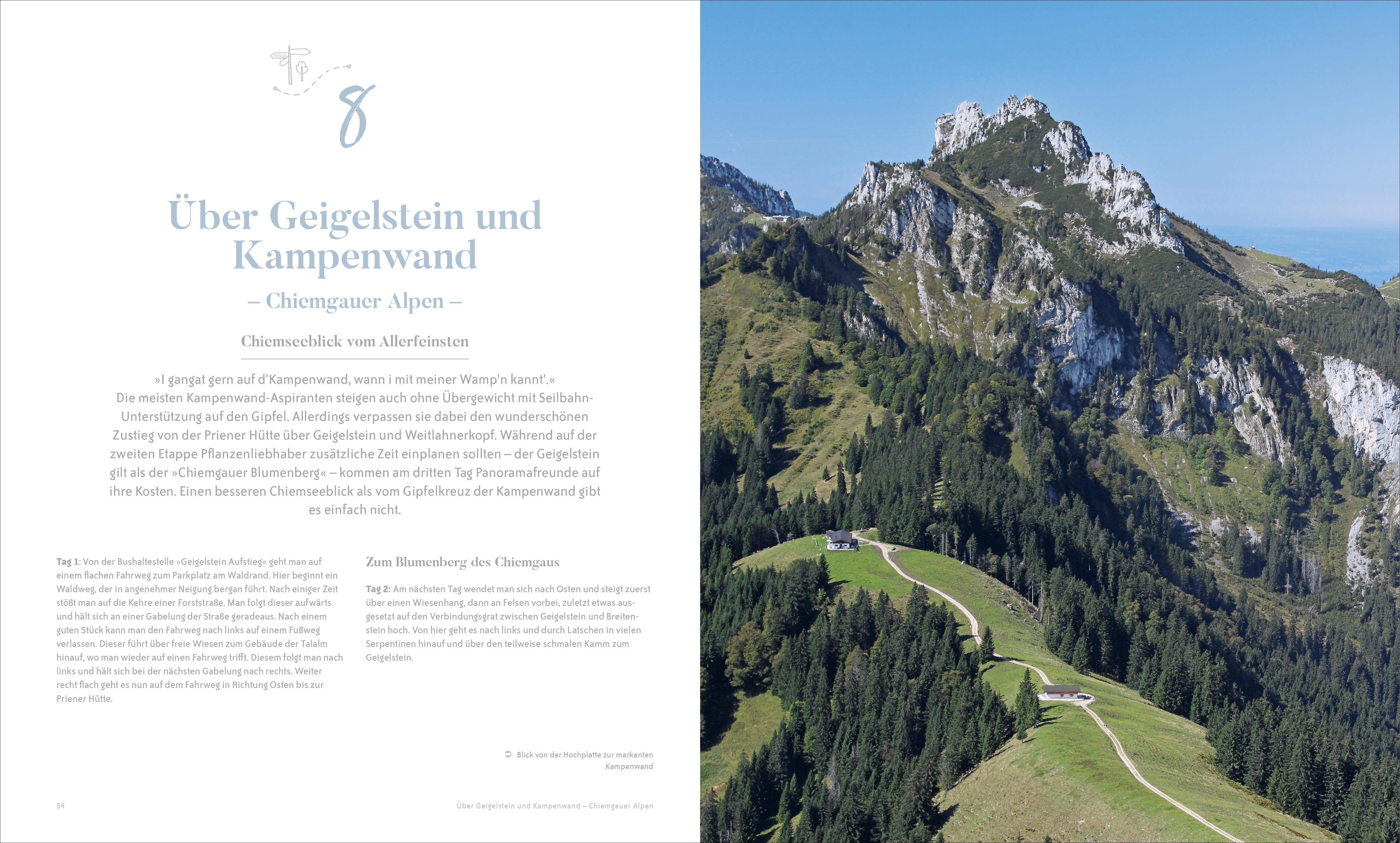 Beispielinhalt (Bild) Die ultimativen Wanderwege in den Alpen