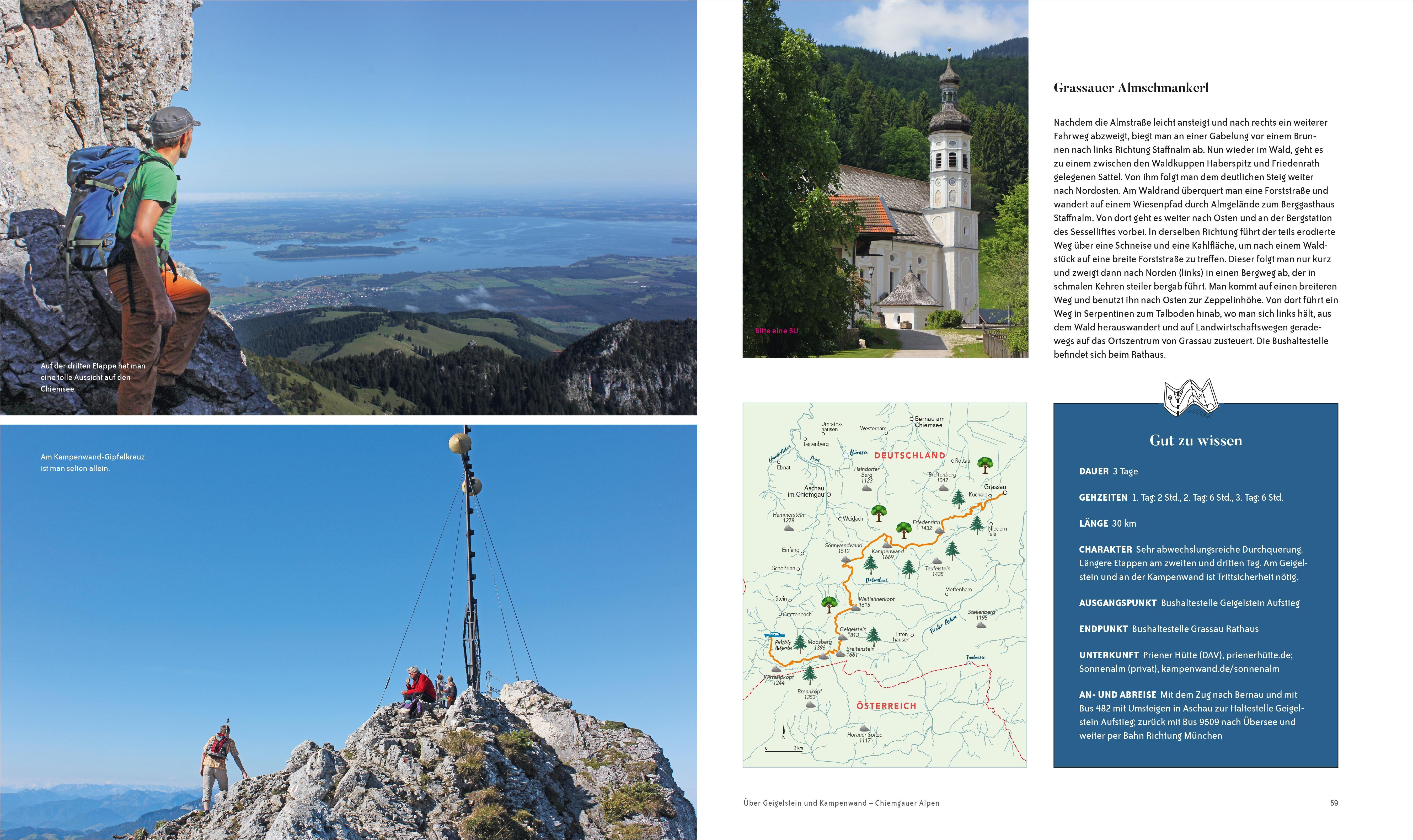 Beispielinhalt (Bild) Die ultimativen Wanderwege in den Alpen