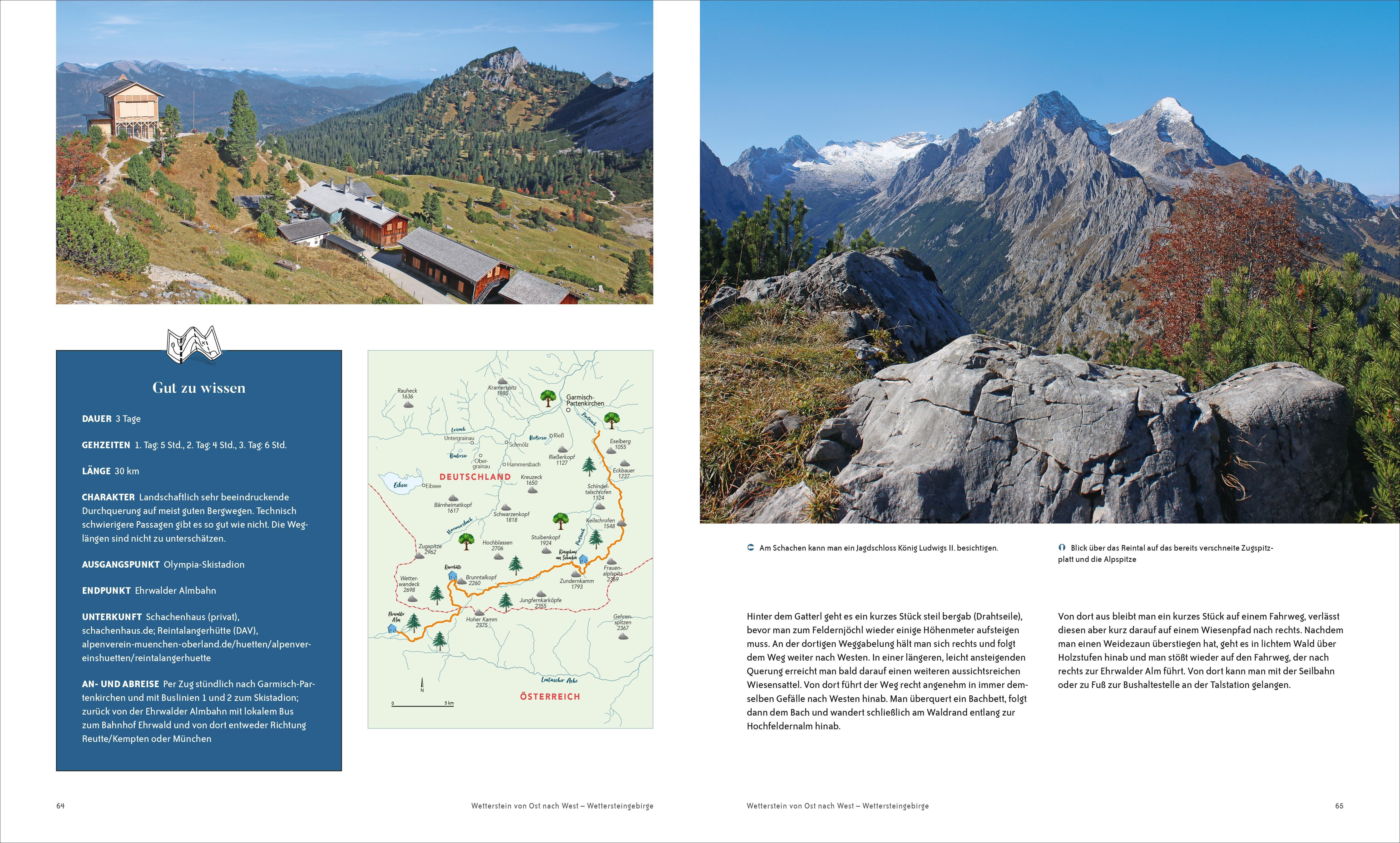 Beispielinhalt (Bild) Die ultimativen Wanderwege in den Alpen