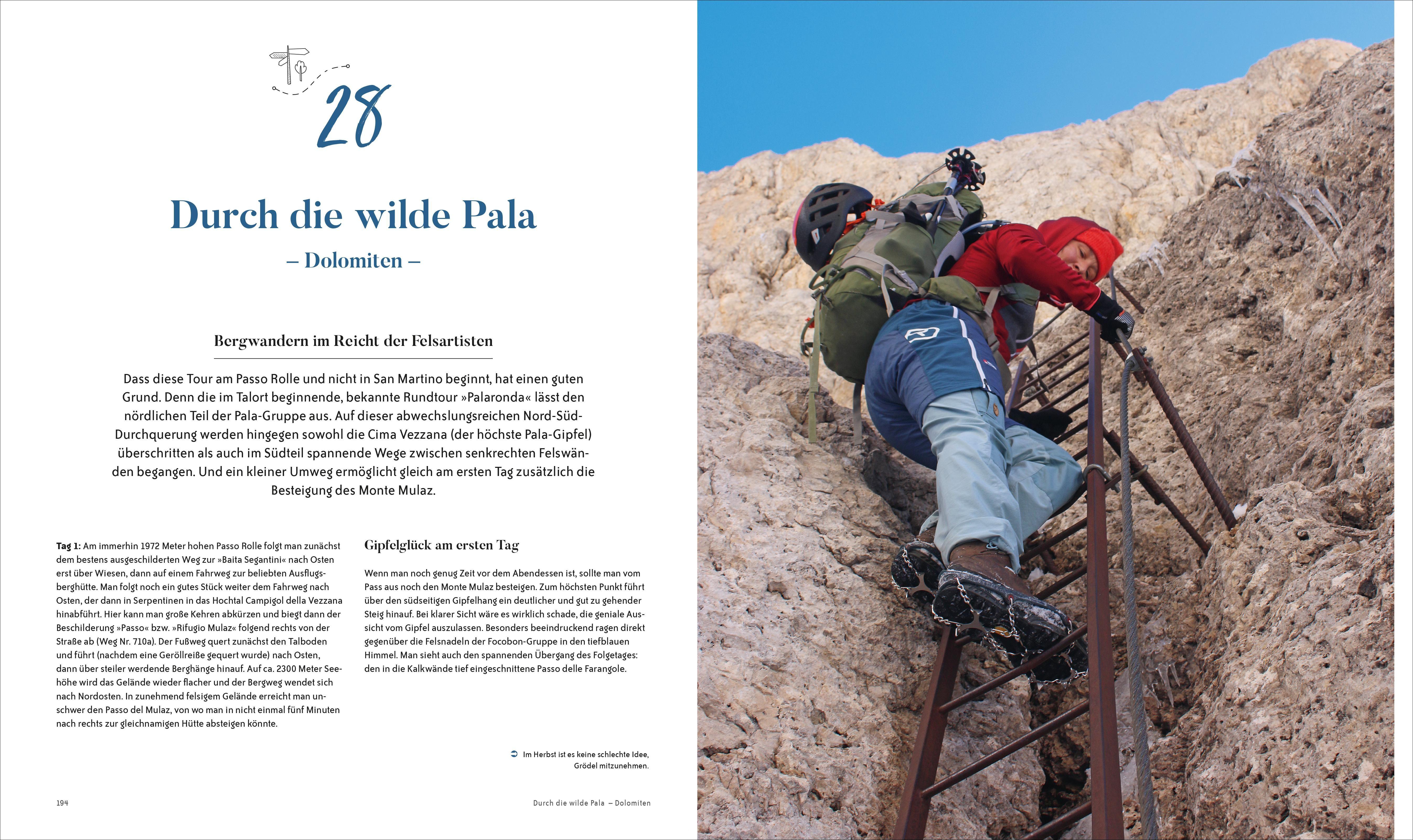 Beispielinhalt (Bild) Die ultimativen Wanderwege in den Alpen