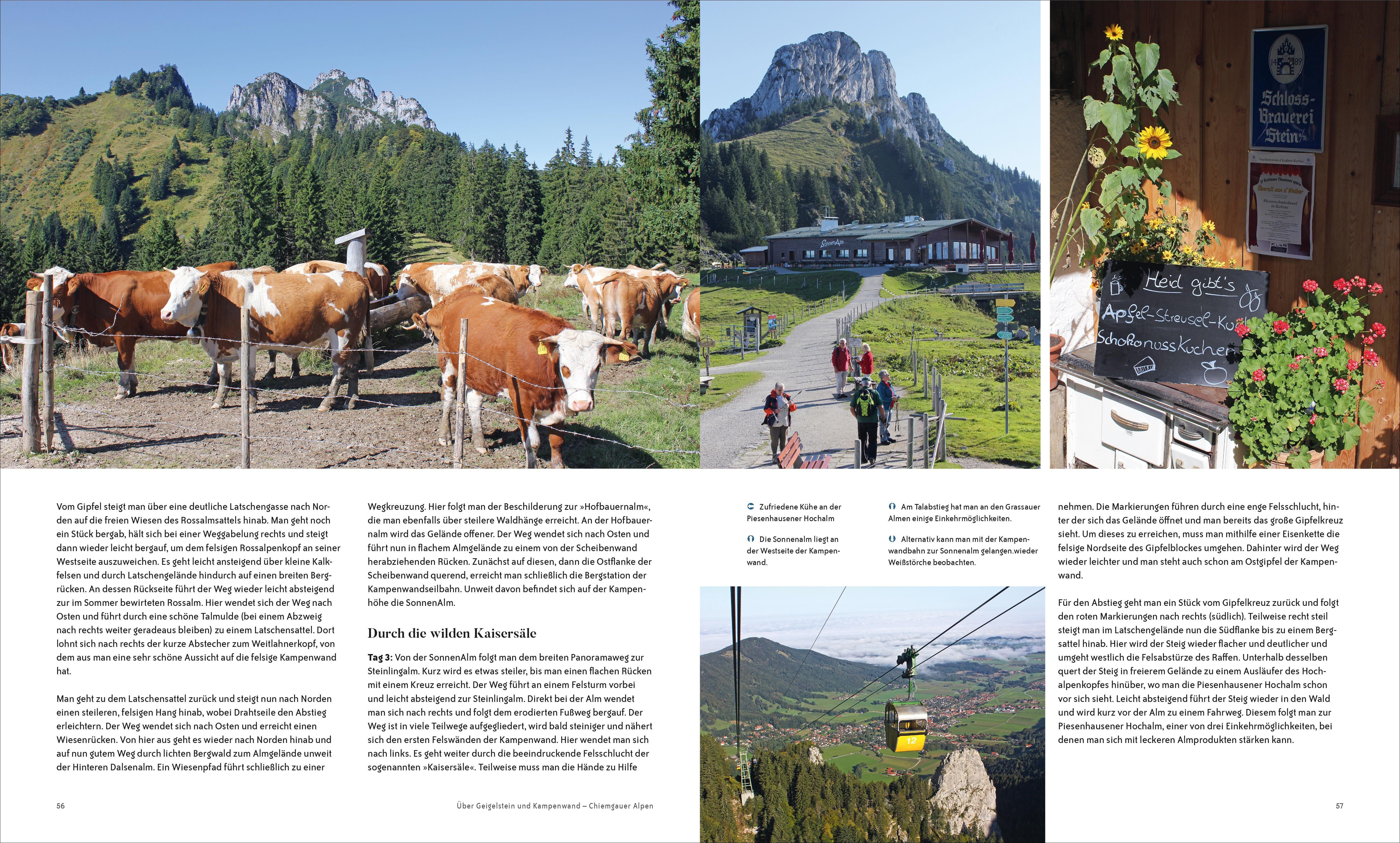 Beispielinhalt (Bild) Die ultimativen Wanderwege in den Alpen